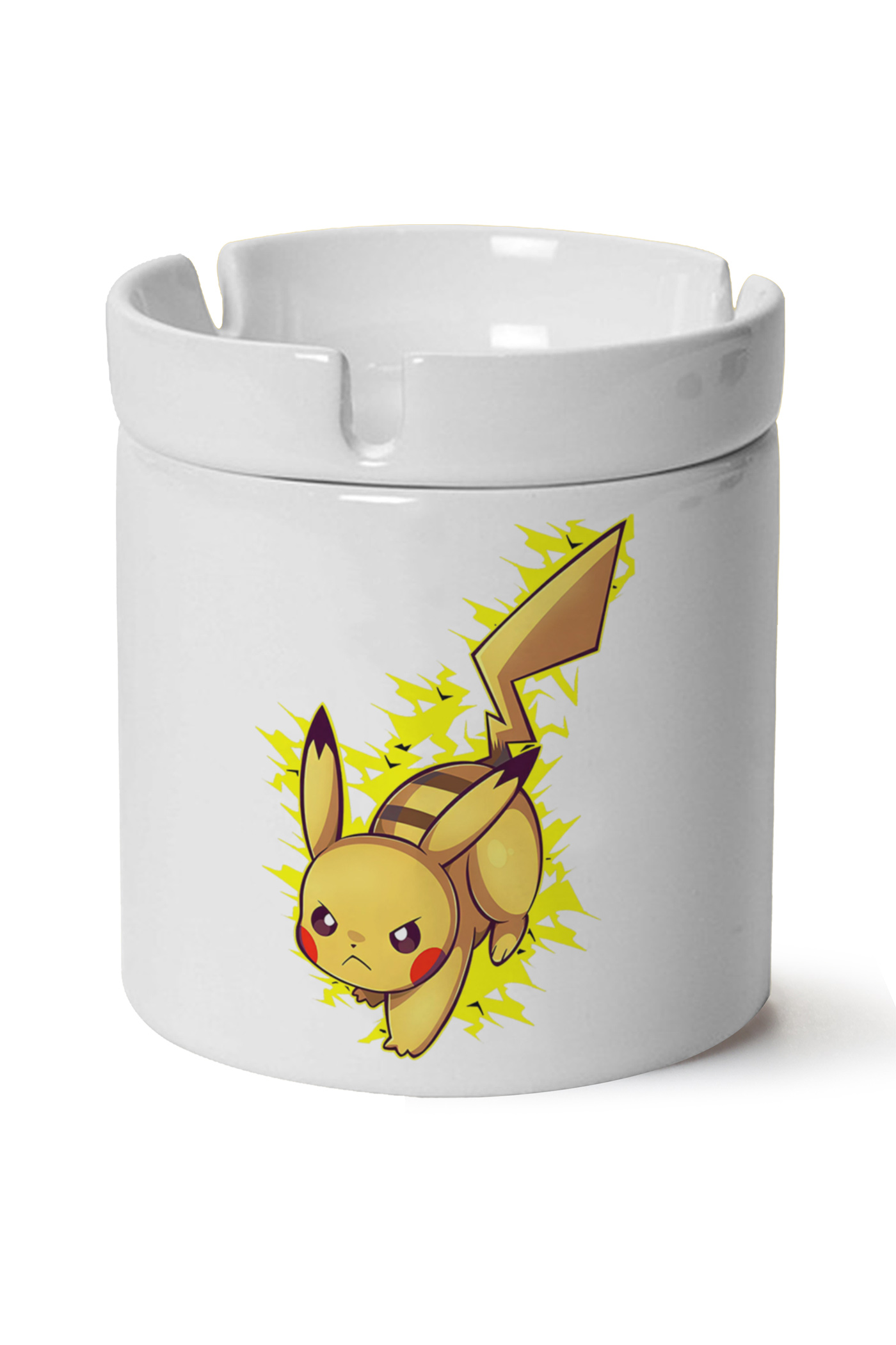 Pokemon Pickhacu Baskılı Porselen At Söndür Küllük