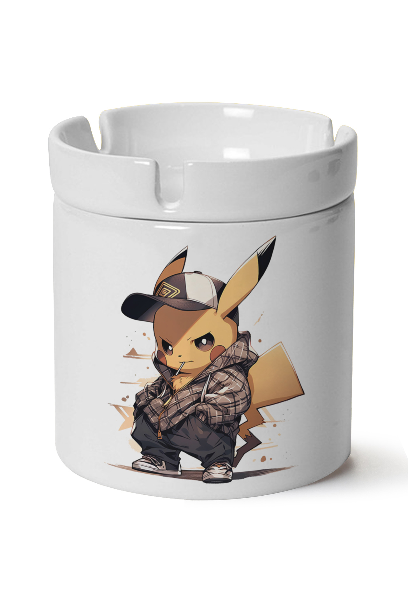 Pokemon Pickhacu Baskılı Porselen At Söndür Küllük