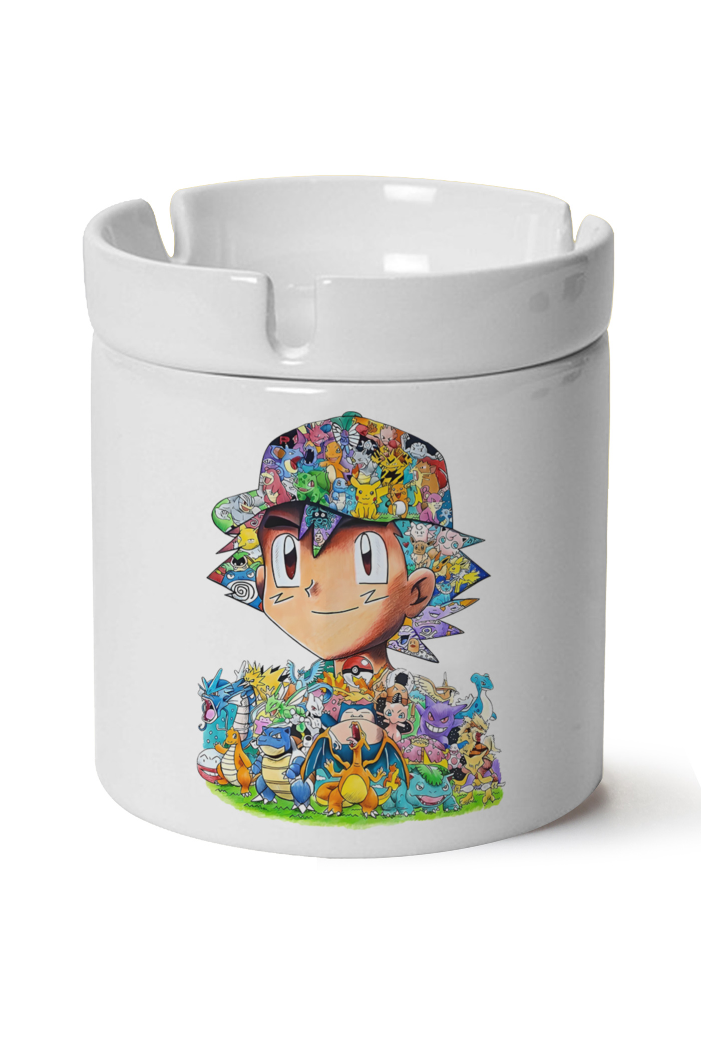 Pokemon Baskılı Porselen At Söndür Küllük