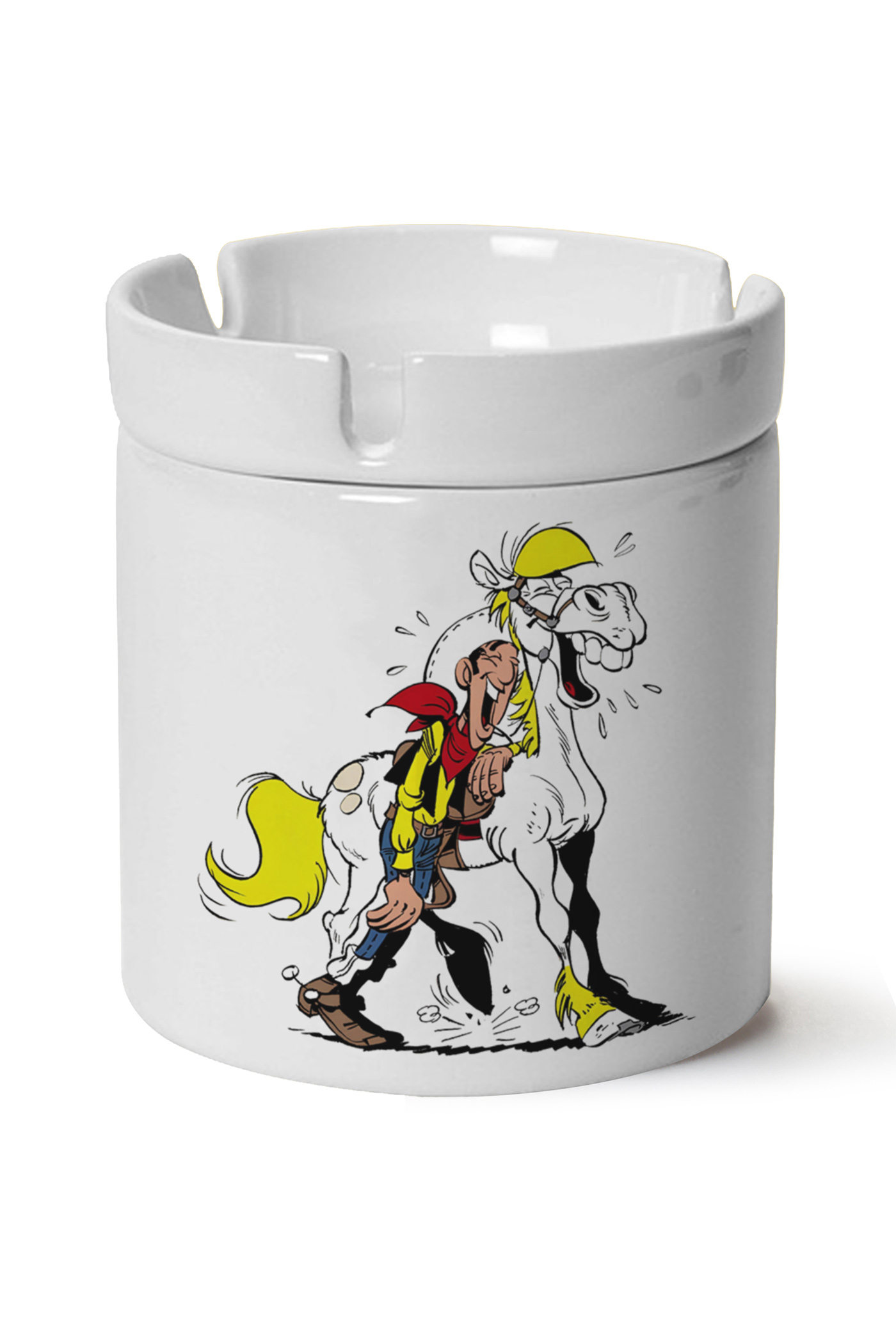 Red Kit Baskılı Porselen At Söndür Küllük