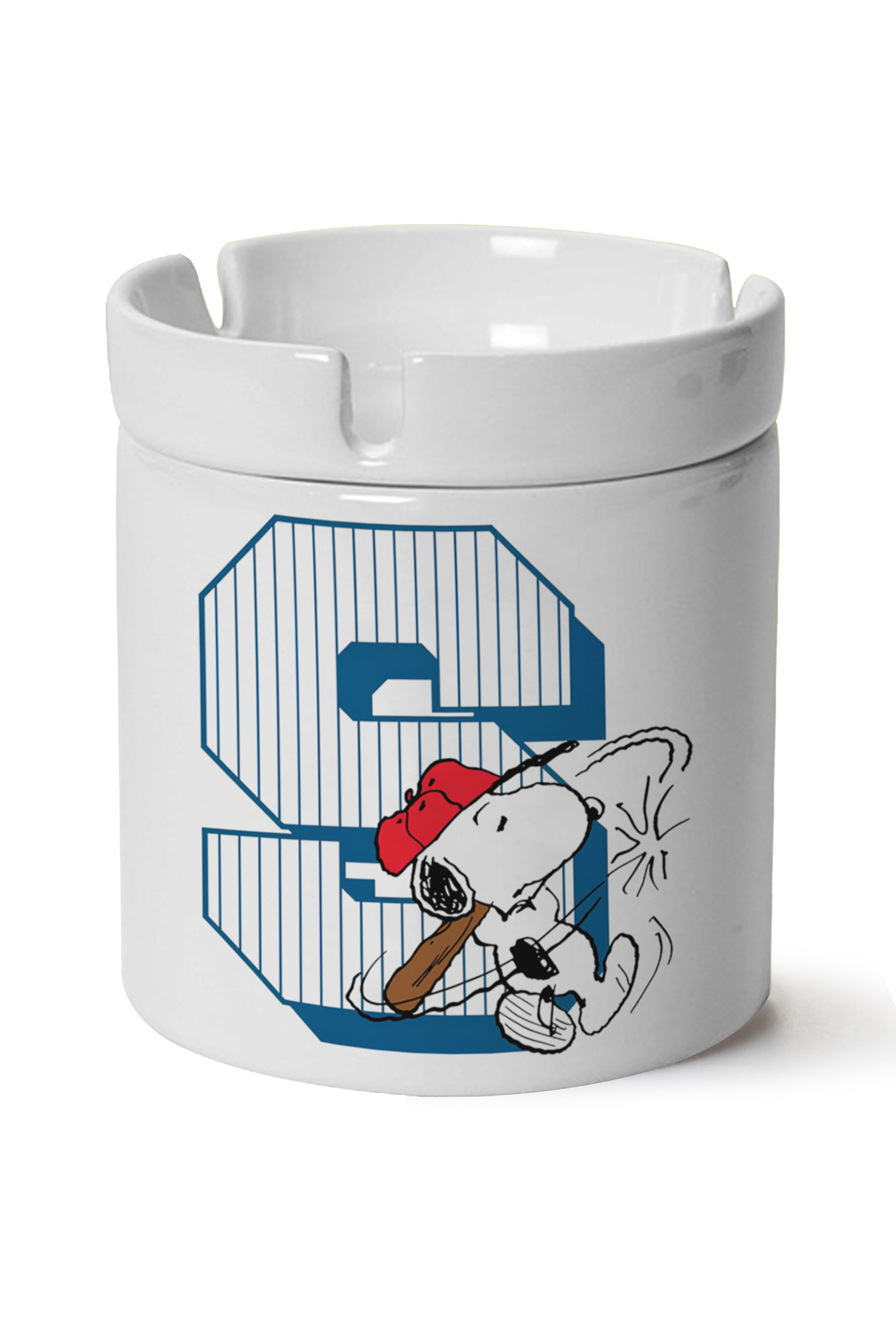 Snoopy Baskılı Porselen At Söndür Küllük