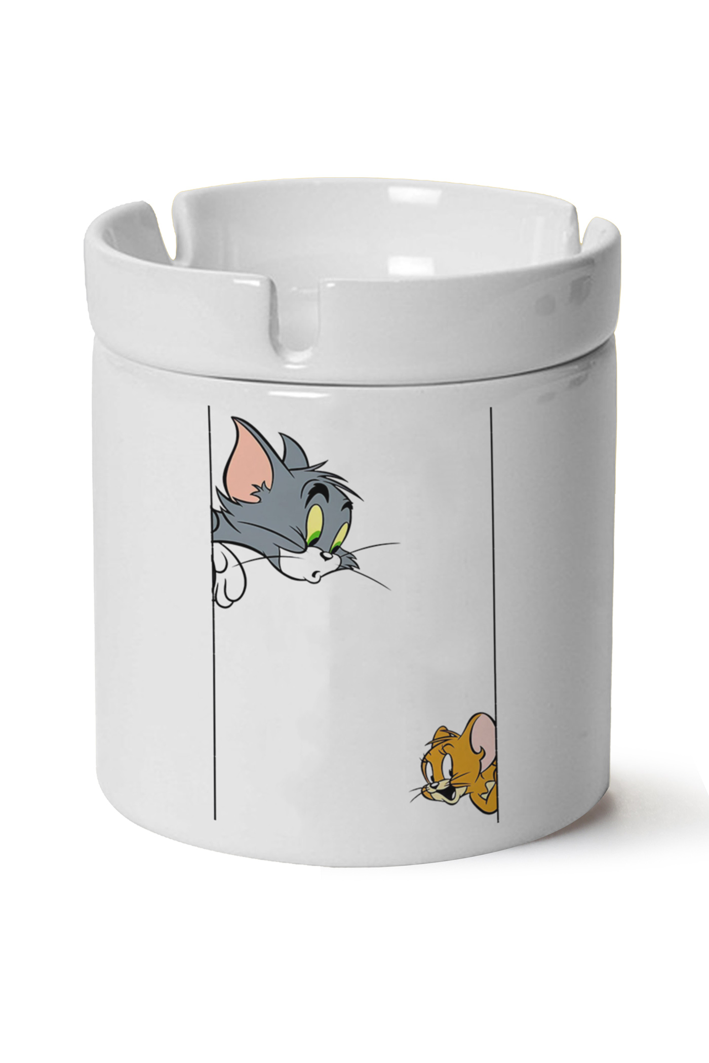 Tom&Jerry Baskılı Porselen At Söndür Küllük