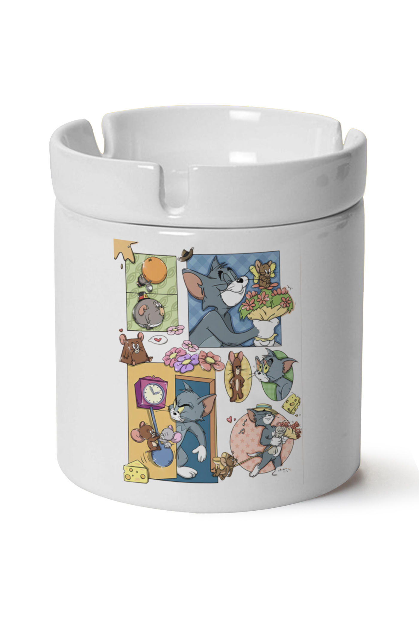 Tom&Jerry Baskılı Porselen At Söndür Küllük