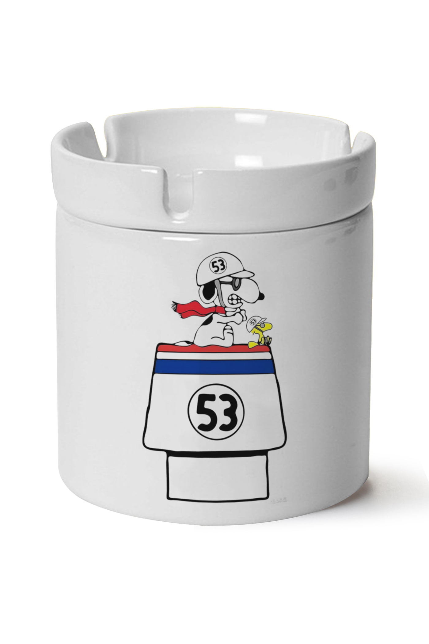 Snoopy Baskılı Porselen At Söndür Küllük