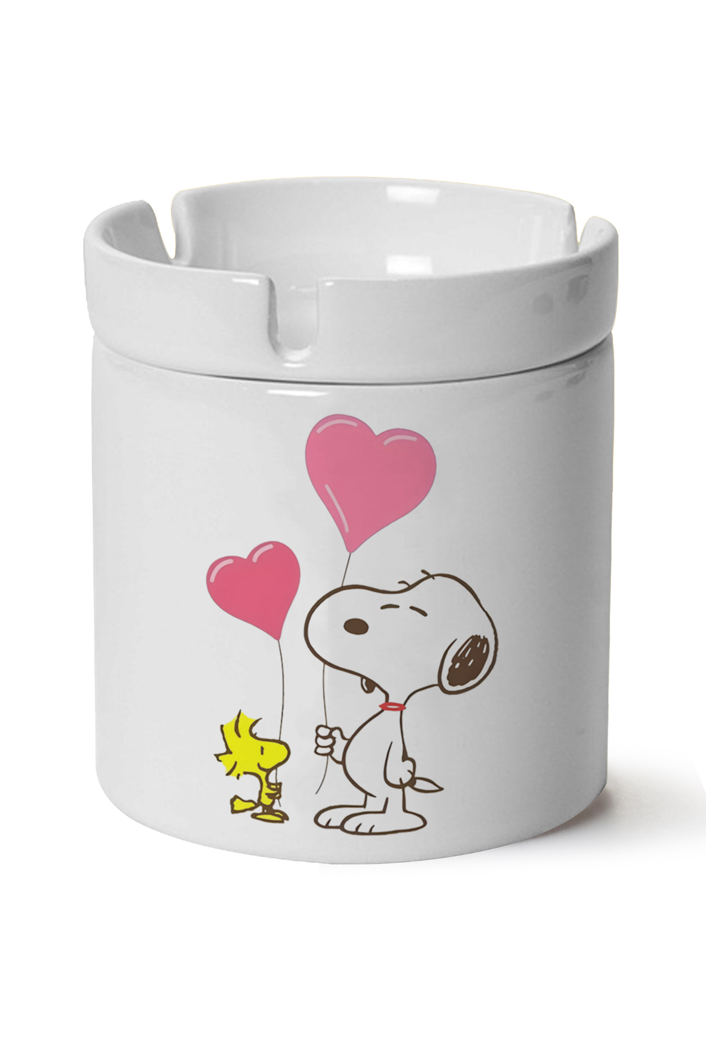 Snoopy Baskılı Porselen At Söndür Küllük