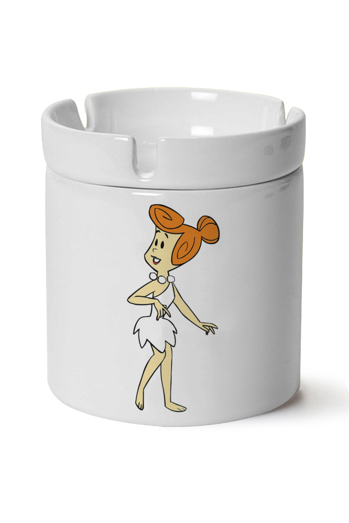 Vilma Cakmaktas Baskılı Porselen At Söndür Küllük