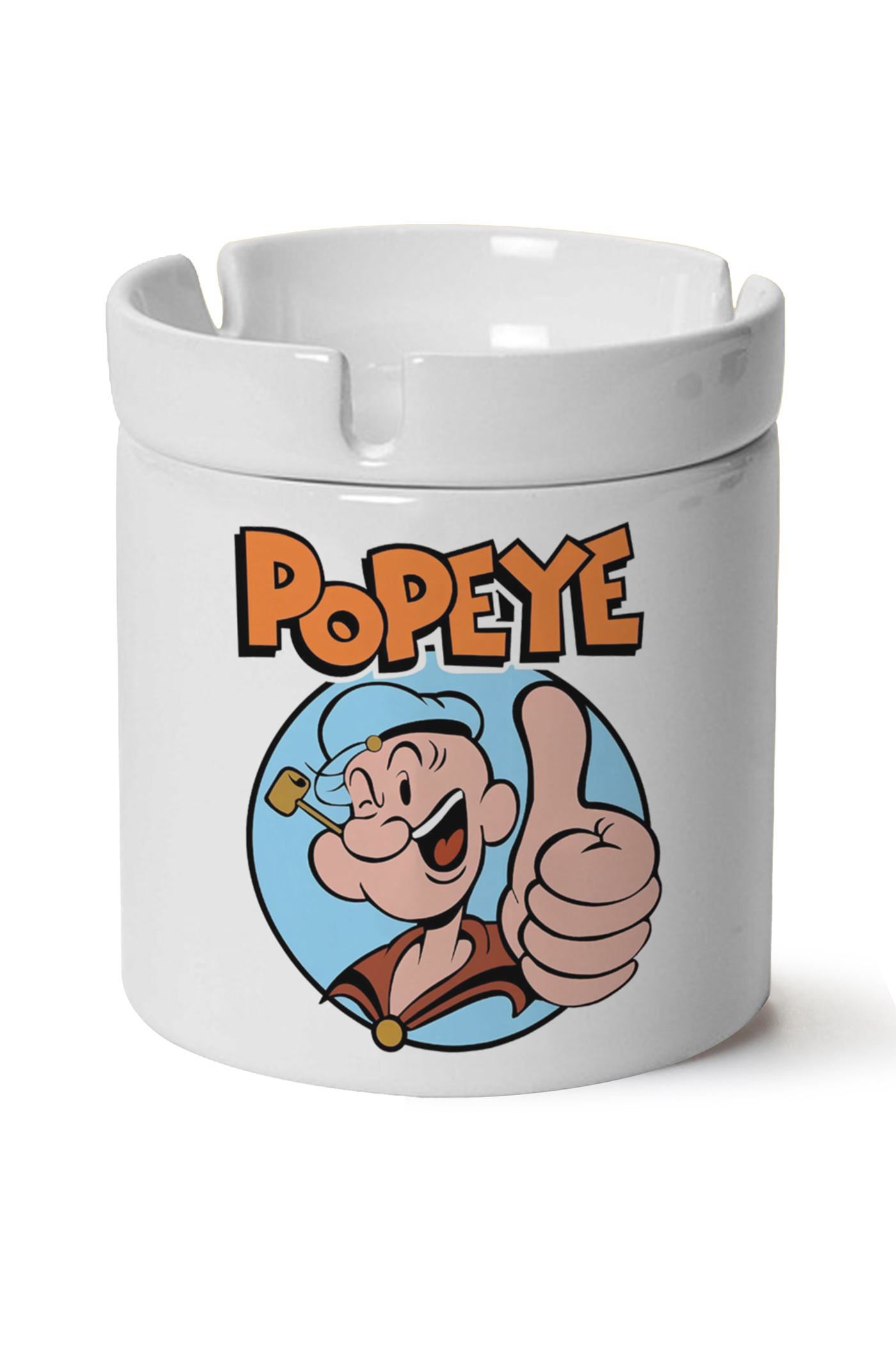 Temel Reis Baskılı Porselen At Söndür Küllük