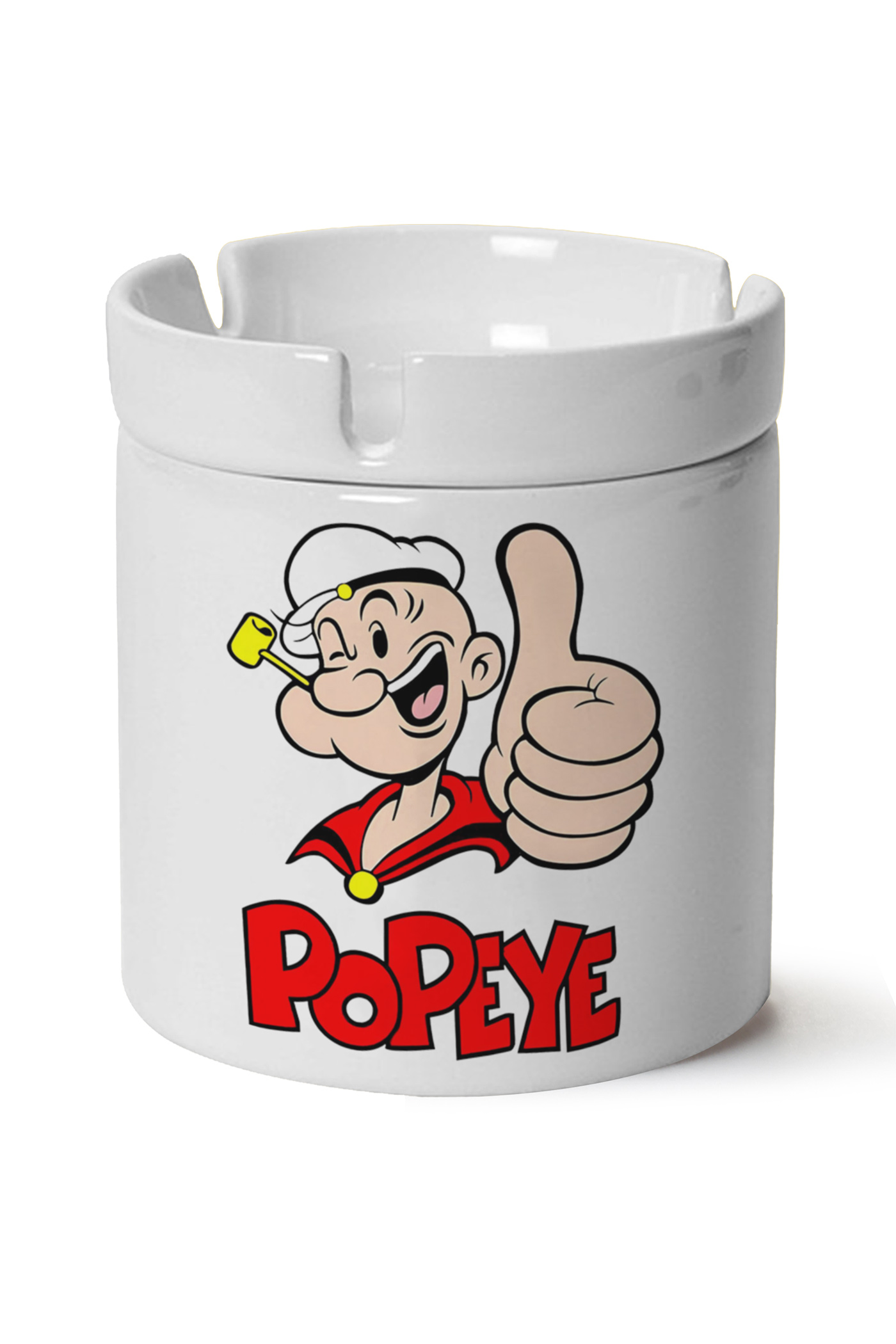 Temel Reis Baskılı Porselen At Söndür Küllük