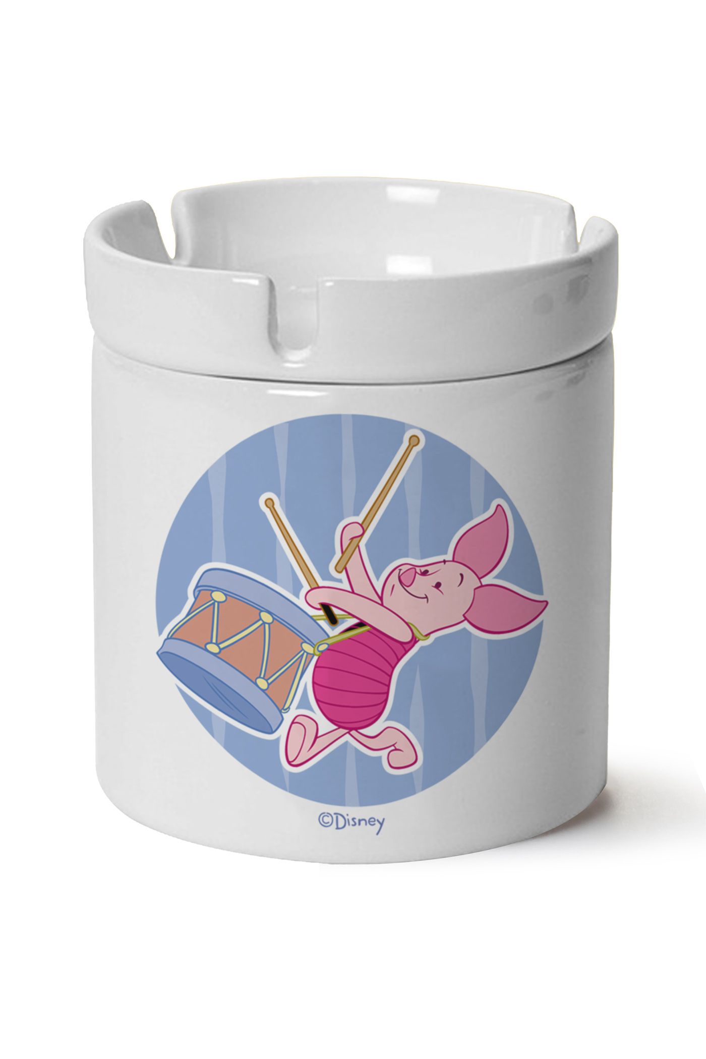 Piglet Baskılı Porselen At Söndür Küllük