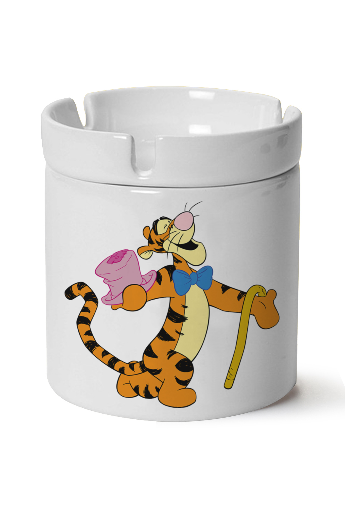 Tigger Baskılı Porselen At Söndür Küllük