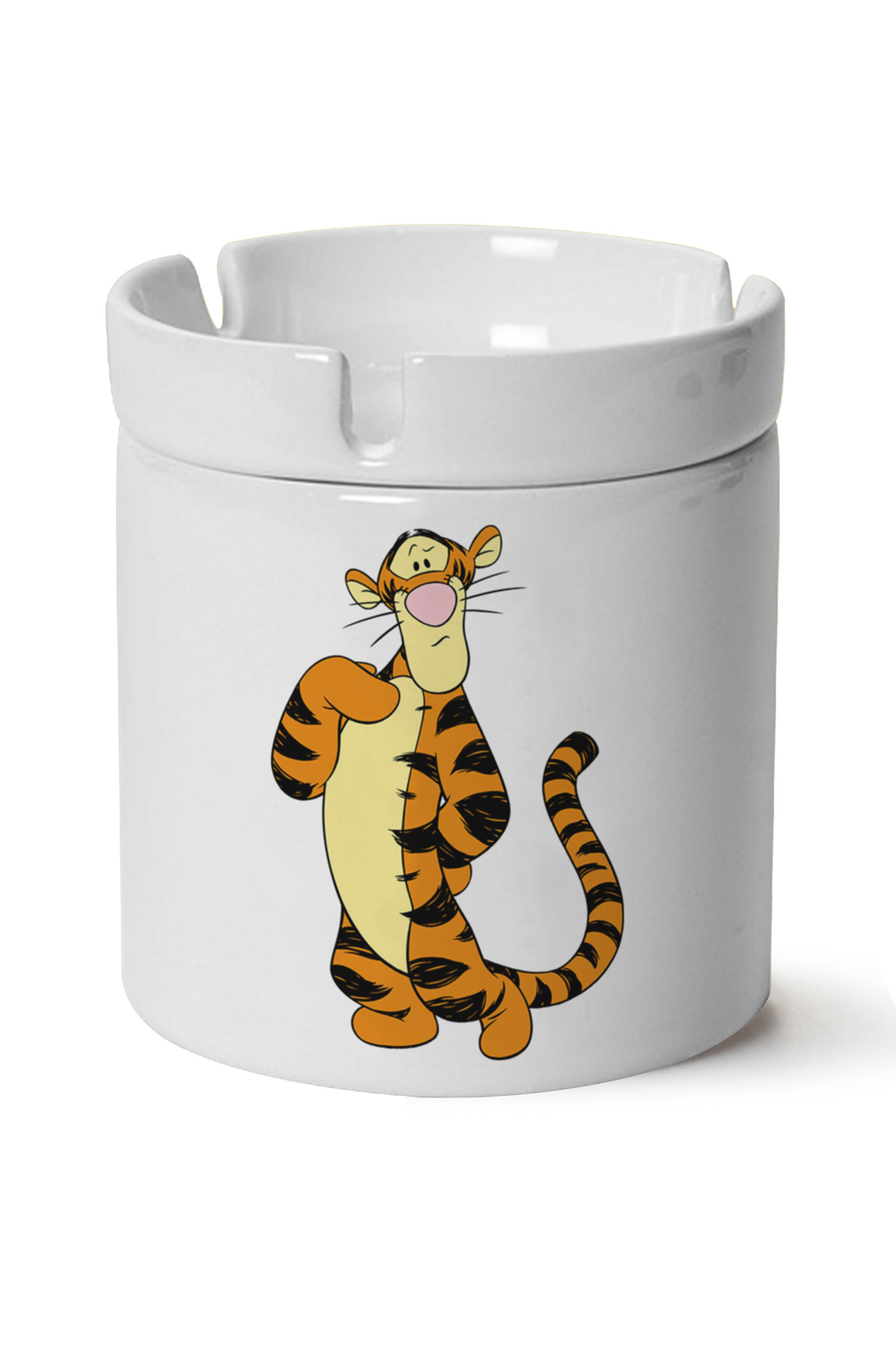 Tigger Baskılı Porselen At Söndür Küllük