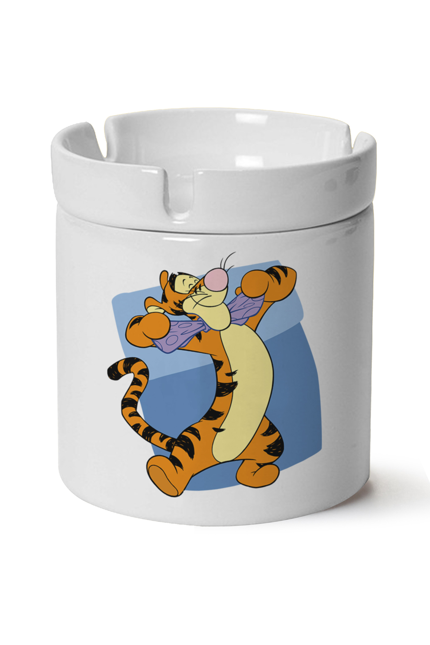 Tigger Baskılı Porselen At Söndür Küllük