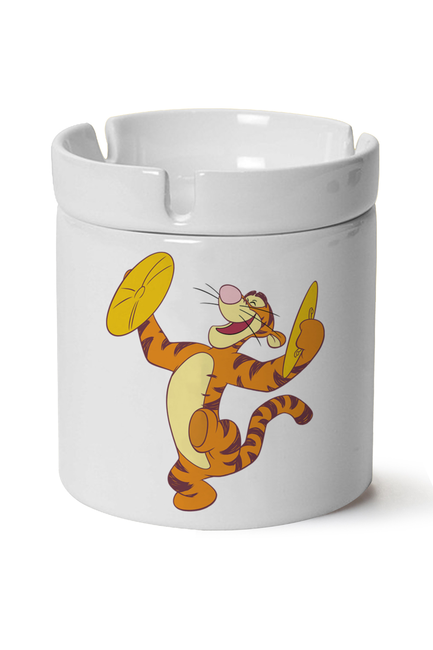 Tigger Baskılı Porselen At Söndür Küllük