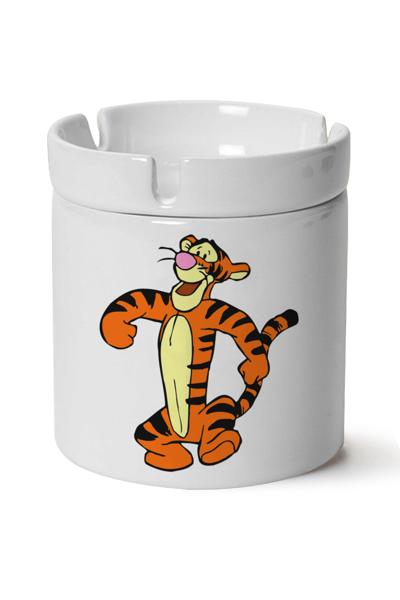 Tigger Baskılı Porselen At Söndür Küllük