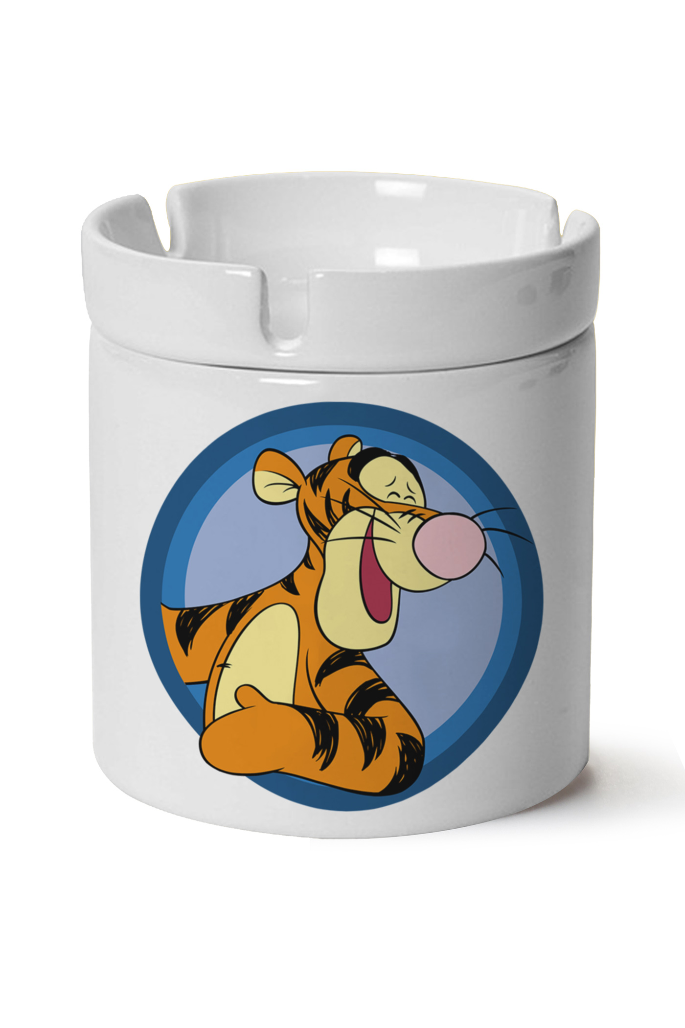 Tigger Baskılı Porselen At Söndür Küllük