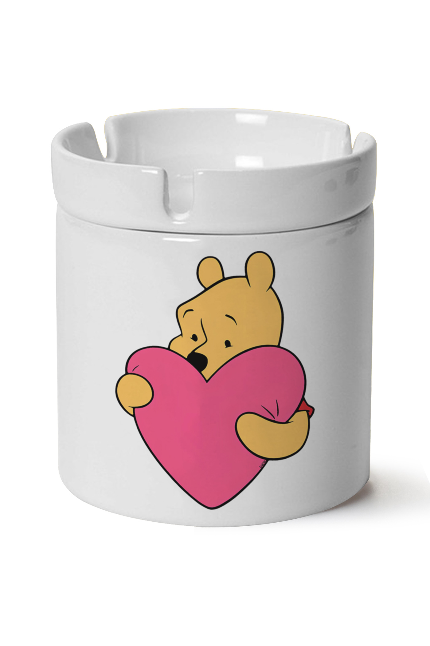 Winnie The Pooh Baskılı Porselen At Söndür Küllük