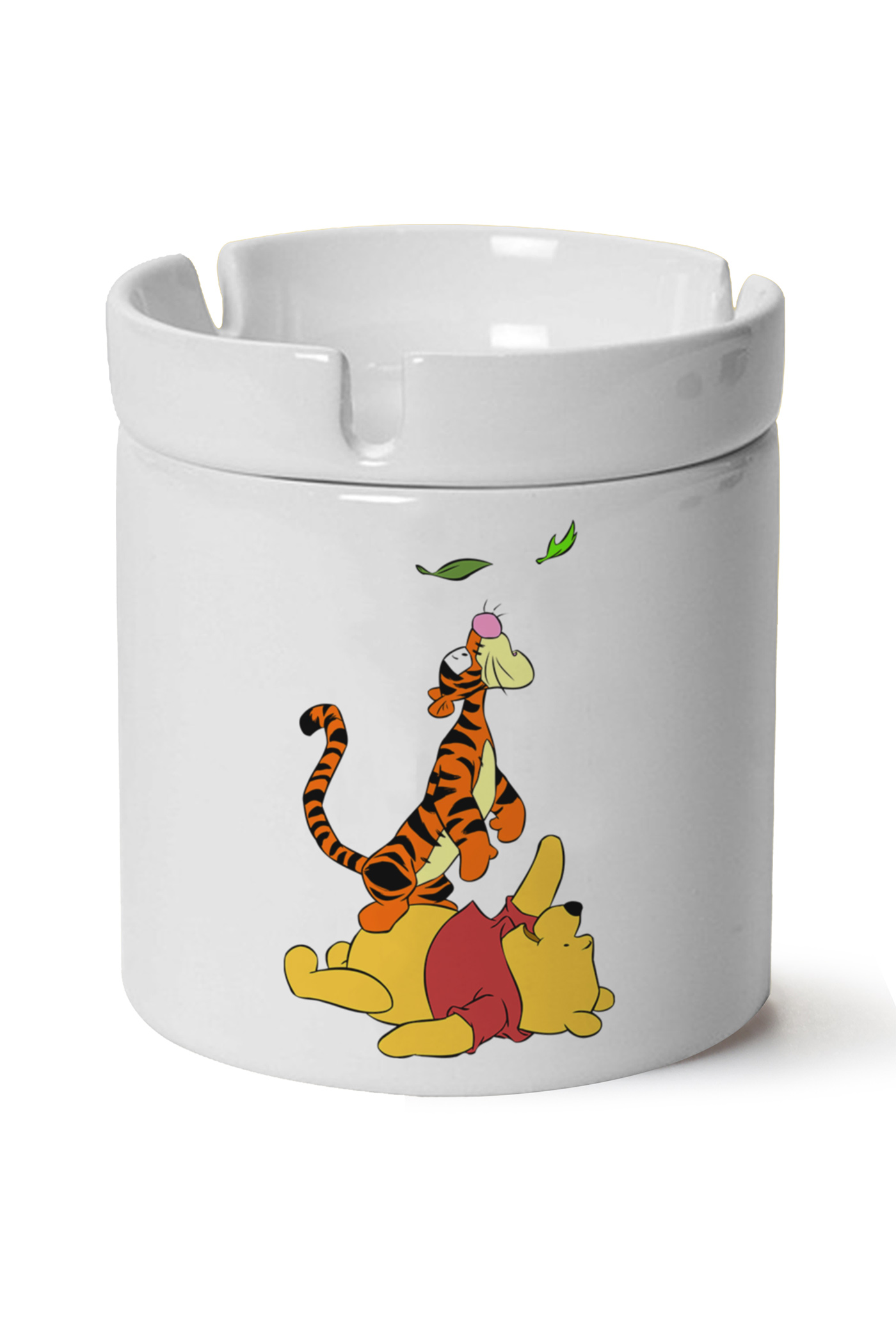 Winnie The Pooh Baskılı Porselen At Söndür Küllük