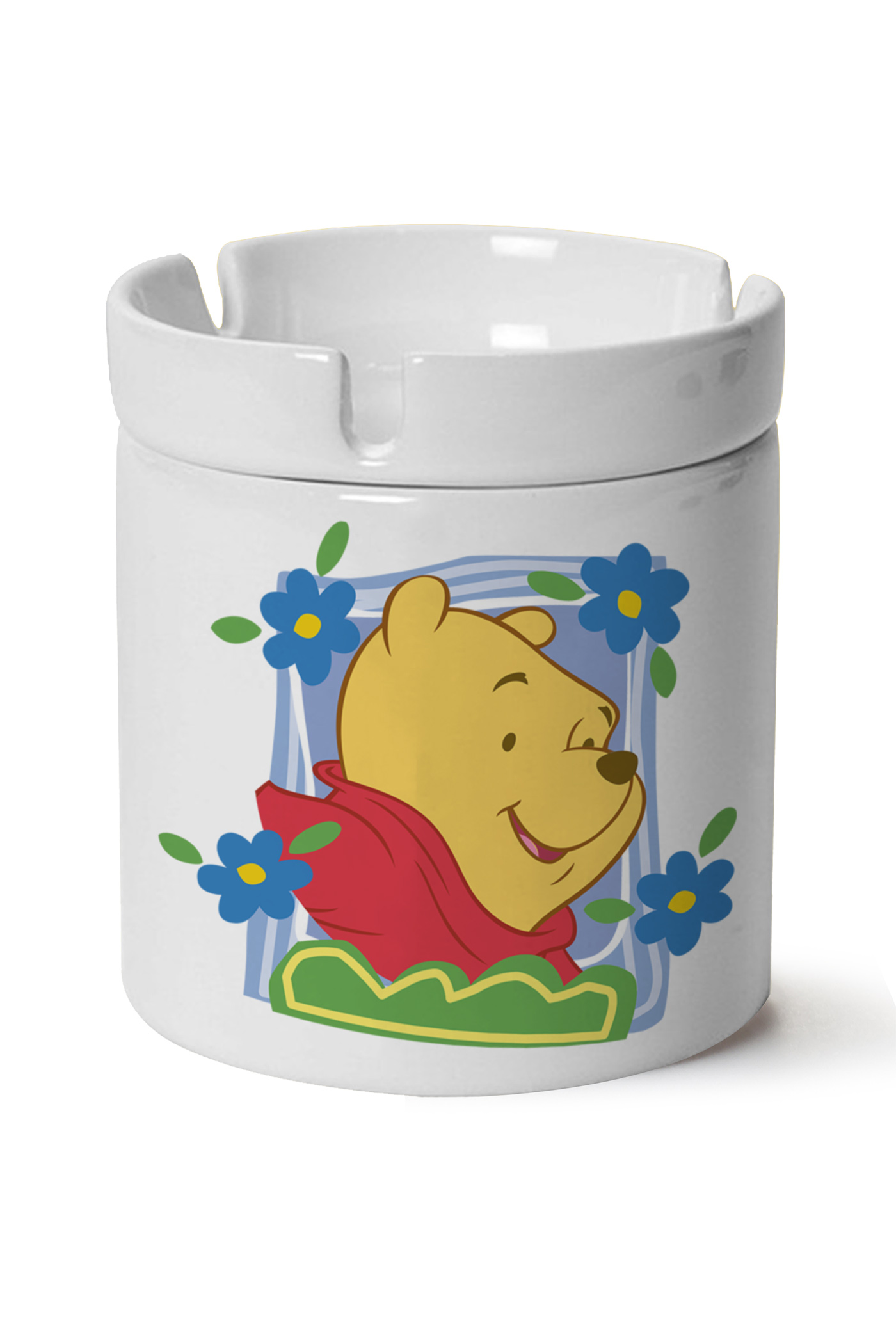 Winnie The Pooh Baskılı Porselen At Söndür Küllük