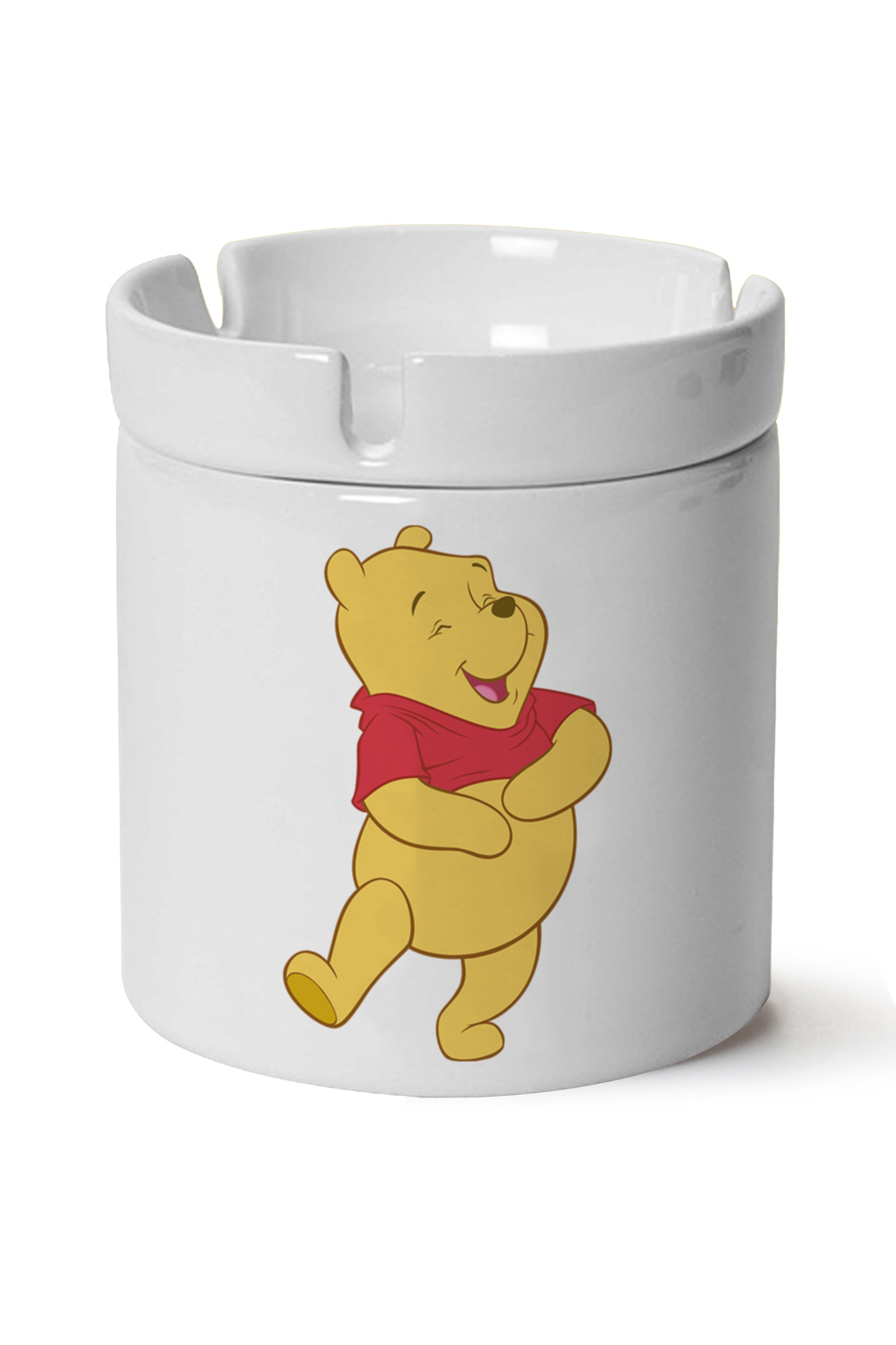 Winnie The Pooh Baskılı Porselen At Söndür Küllük