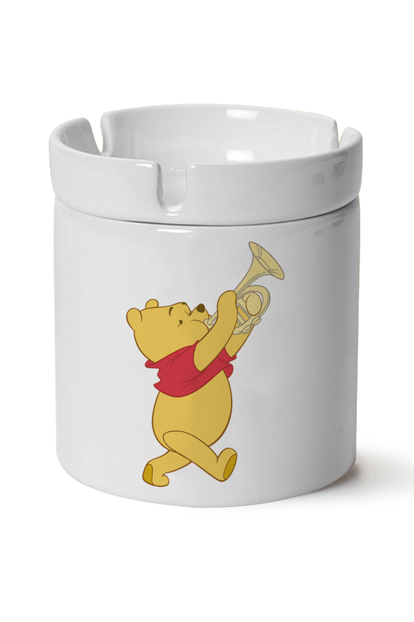 Winnie The Pooh Baskılı Porselen At Söndür Küllük