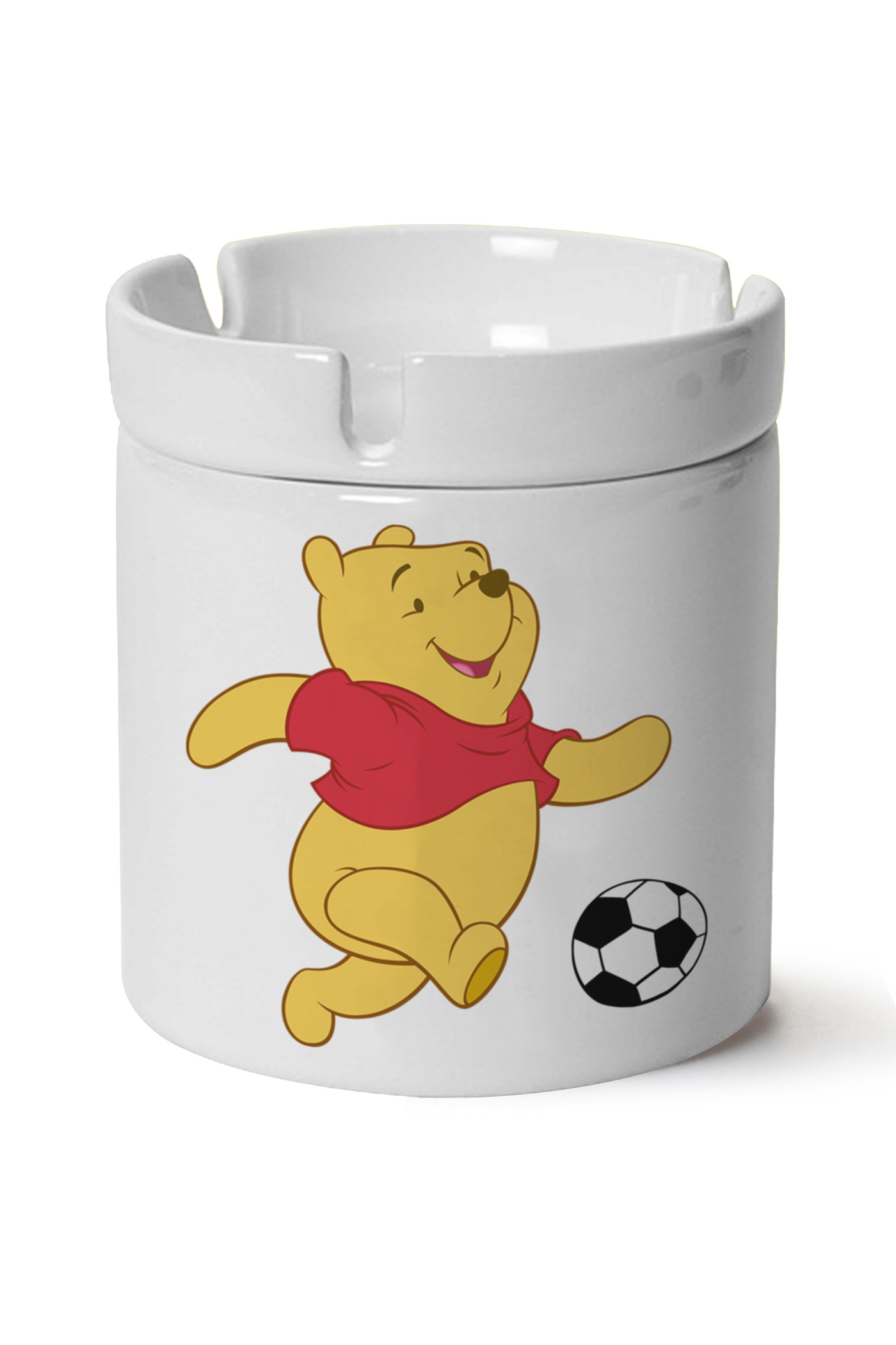 Winnie The Pooh Baskılı Porselen At Söndür Küllük