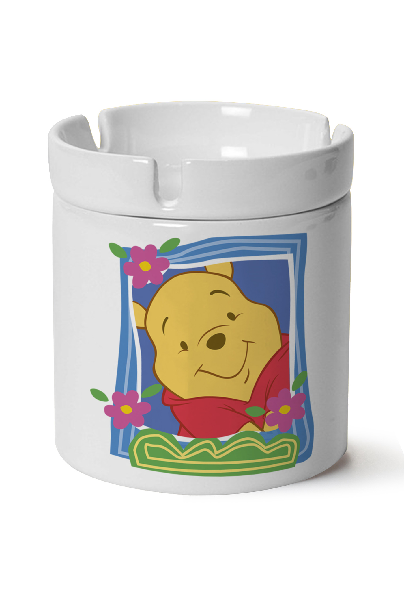 Winnie The Pooh Baskılı Porselen At Söndür Küllük