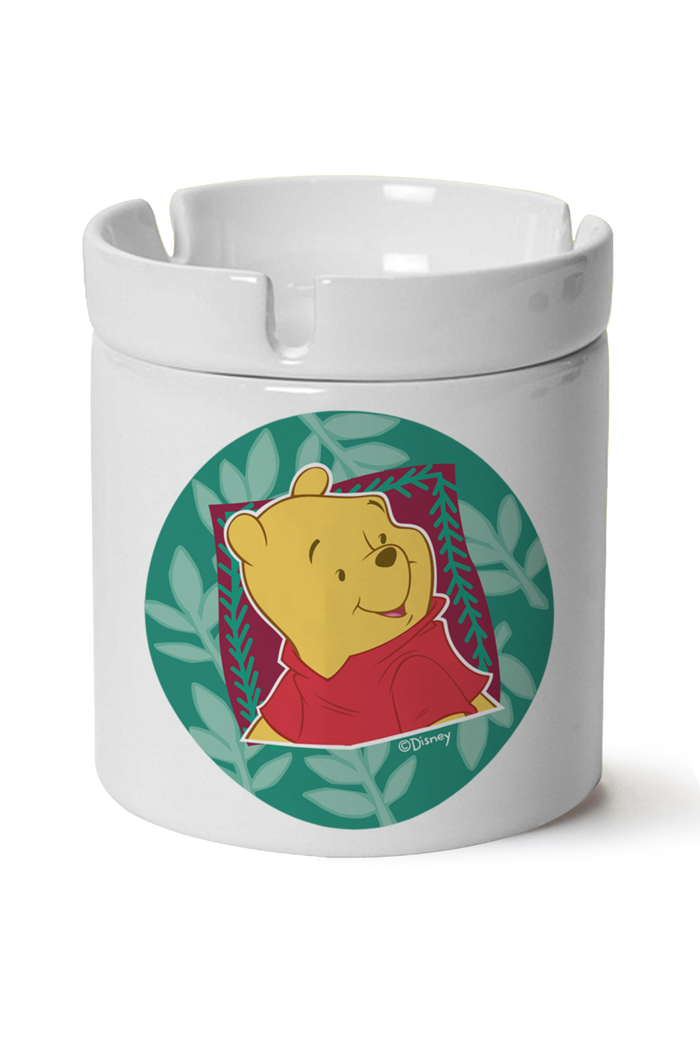 Winnie The Pooh Baskılı Porselen At Söndür Küllük