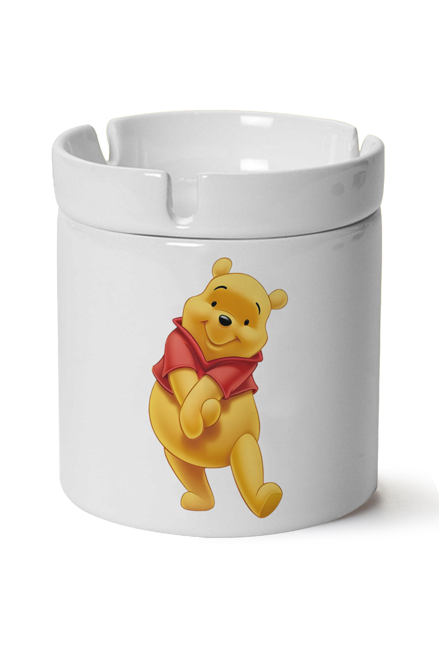 Winnie The Pooh Baskılı Porselen At Söndür Küllük