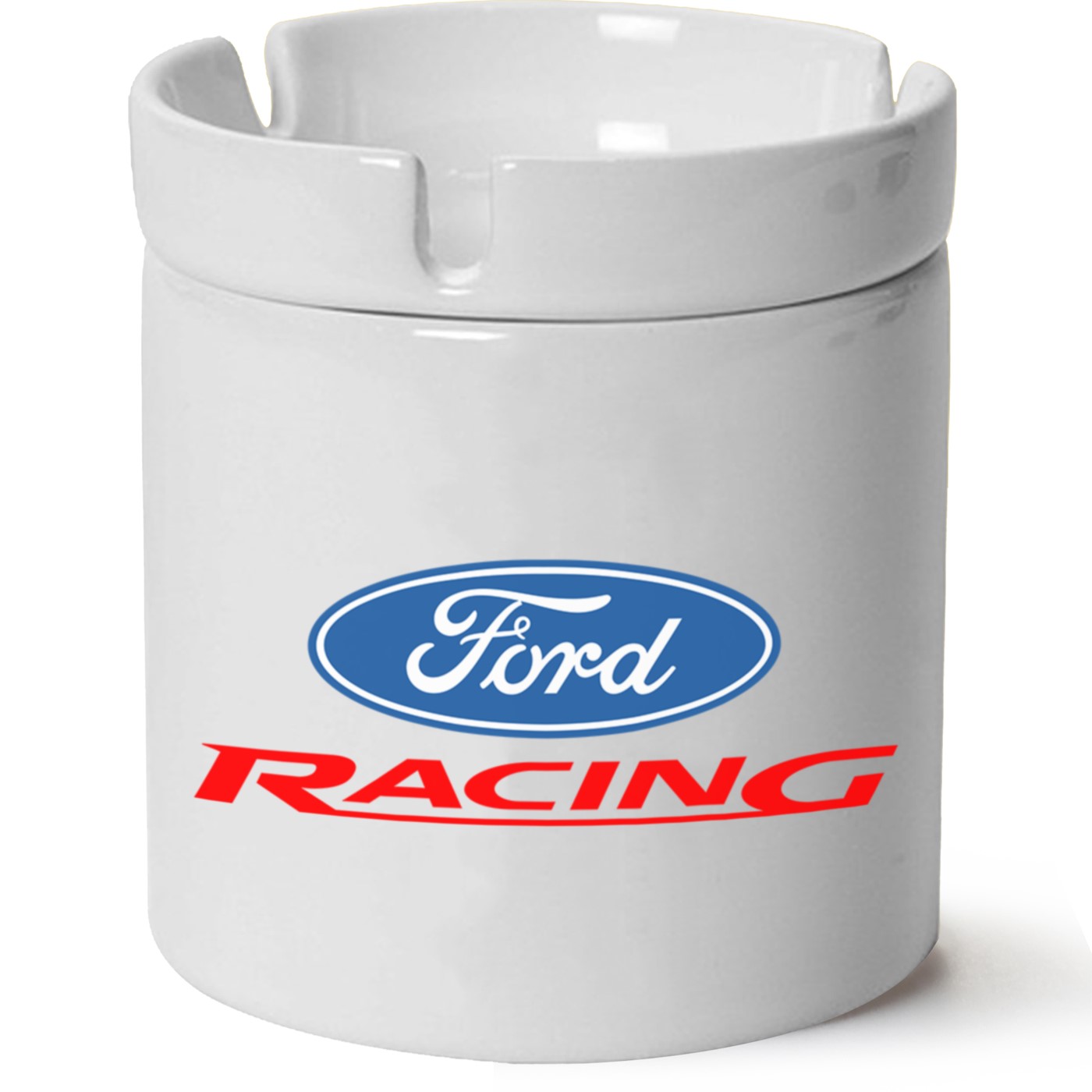 Ford Racing  Baskılı Porselen At Söndü Küllük