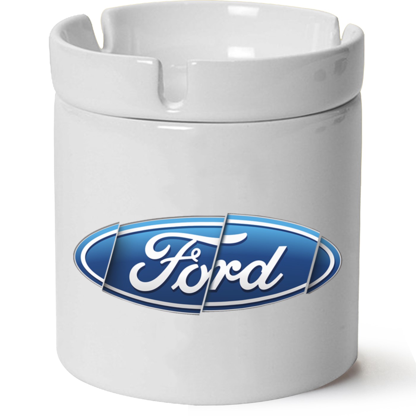 Ford  Logo Baskılı Porselen At Söndü Küllük