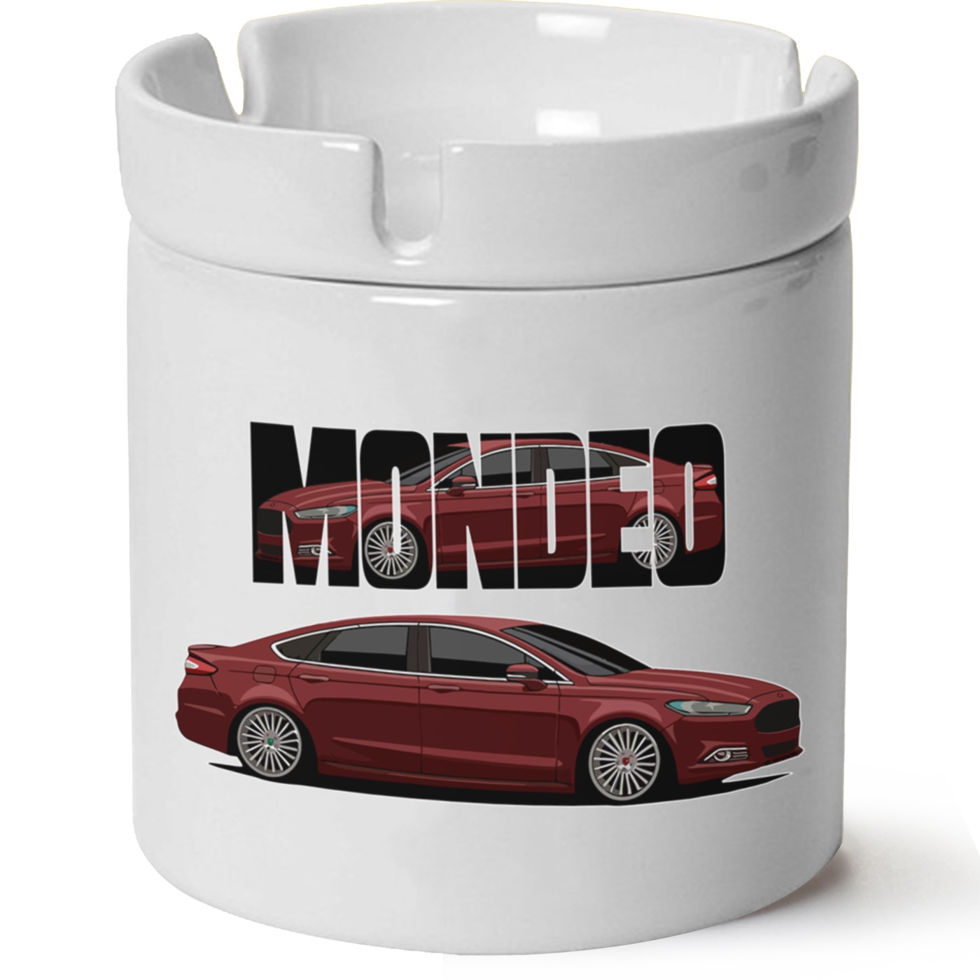 Ford Mondeo Mk5 Baskılı Porselen At Söndü Küllük