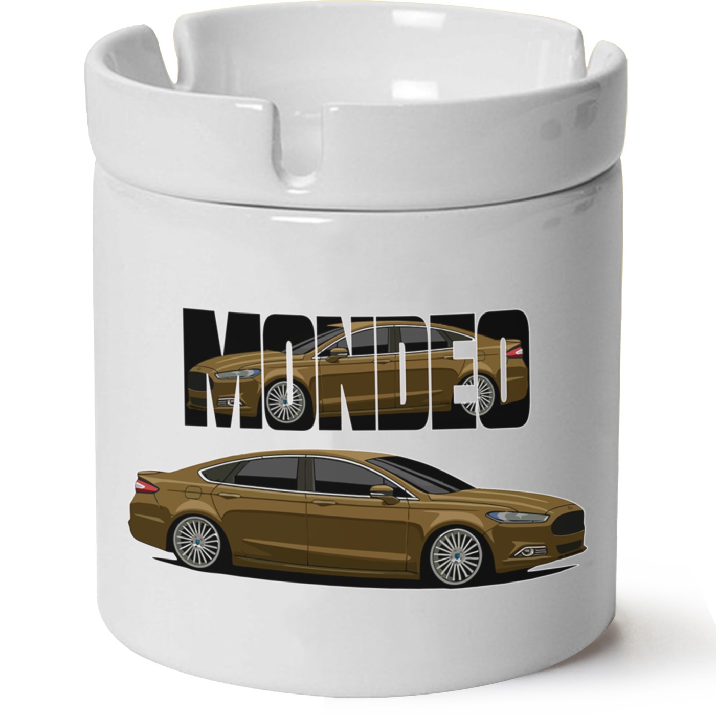 Ford Mondeo Mk5 Baskılı Porselen At Söndü Küllük