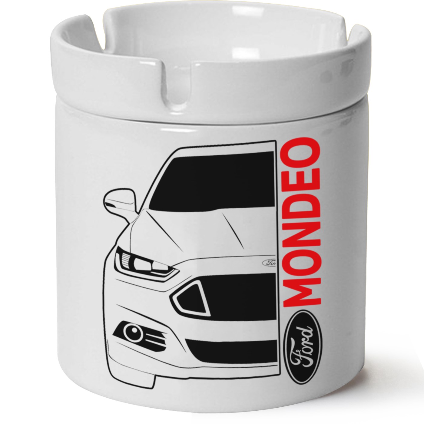 Ford Mondeo Mk5 Baskılı Porselen At Söndü Küllük