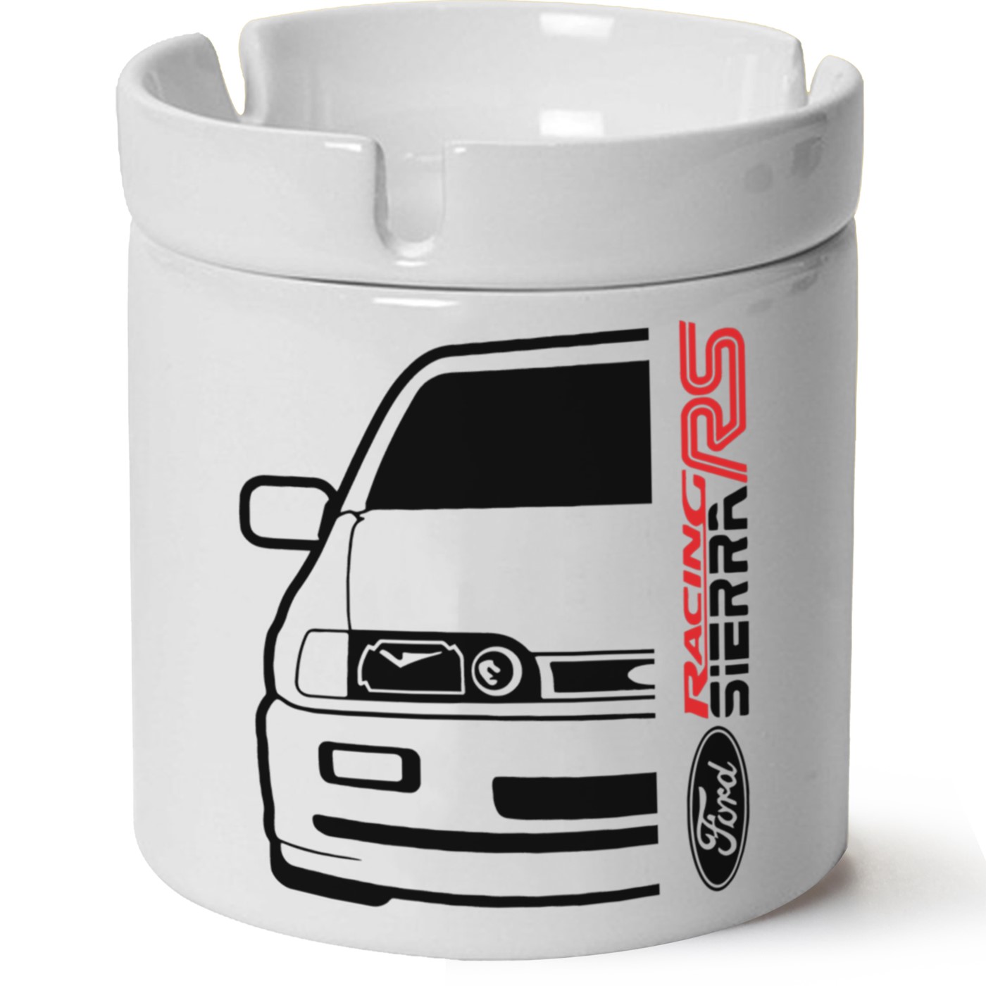 Ford Sierra Baskılı Porselen At Söndü Küllük