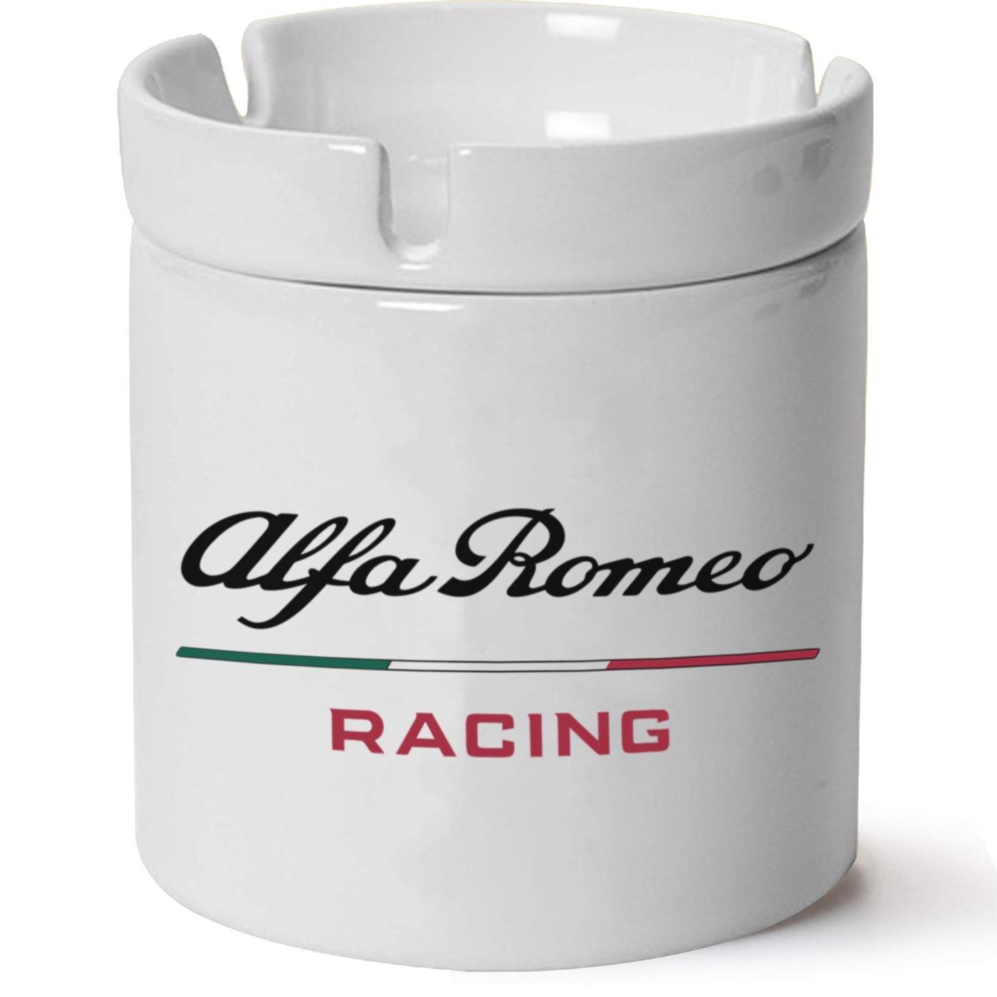 Alfa Romeo Baskılı Porselen At Söndür Küllük