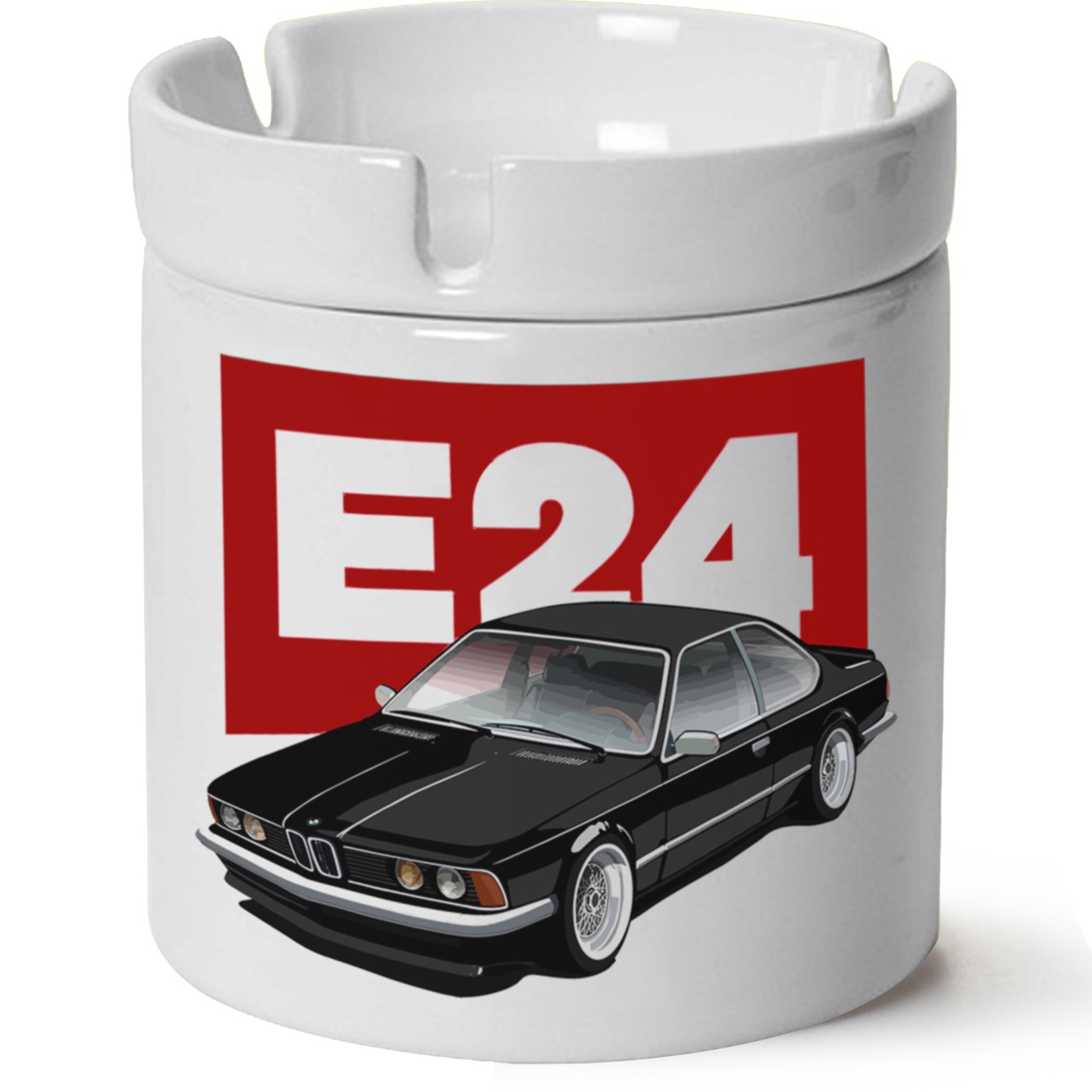 Bmw E24 Baskılı Porselen At Söndür Küllük