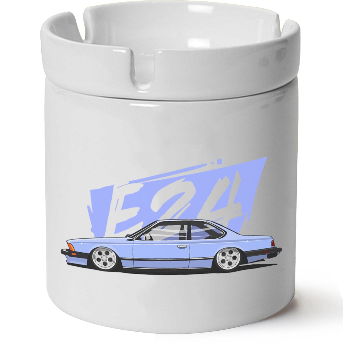 Bmw E24 Baskılı Porselen At Söndür Küllük