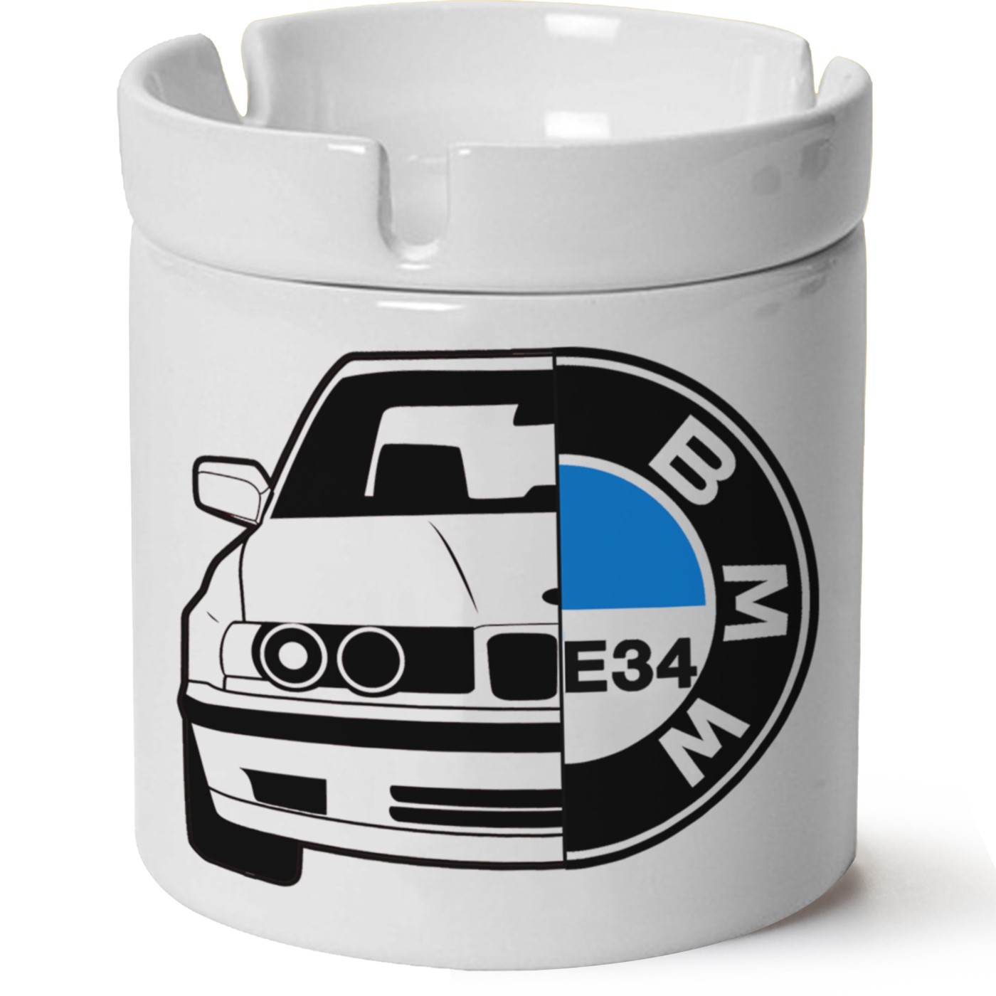 Bmw E34 Baskılı Porselen At Söndür Küllük