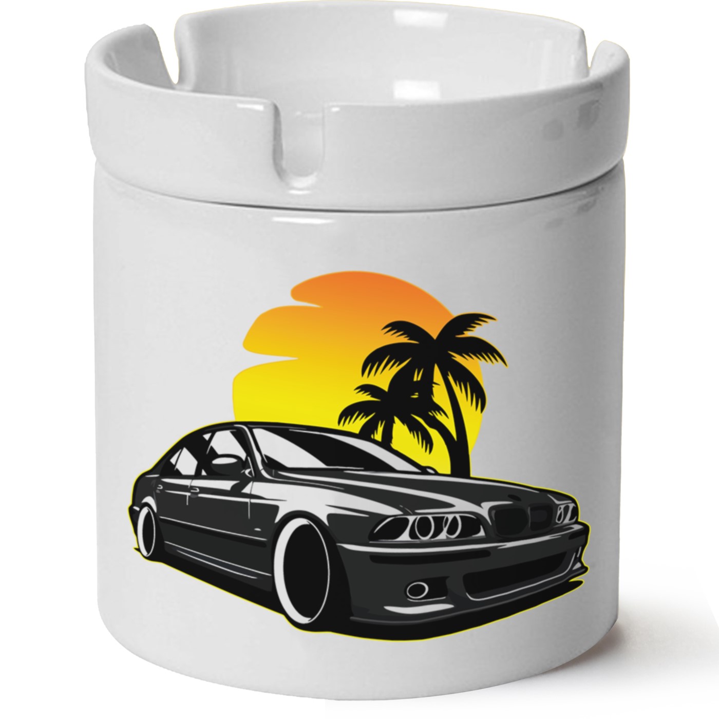 Bmw E39 Baskılı Porselen At Söndür Küllük