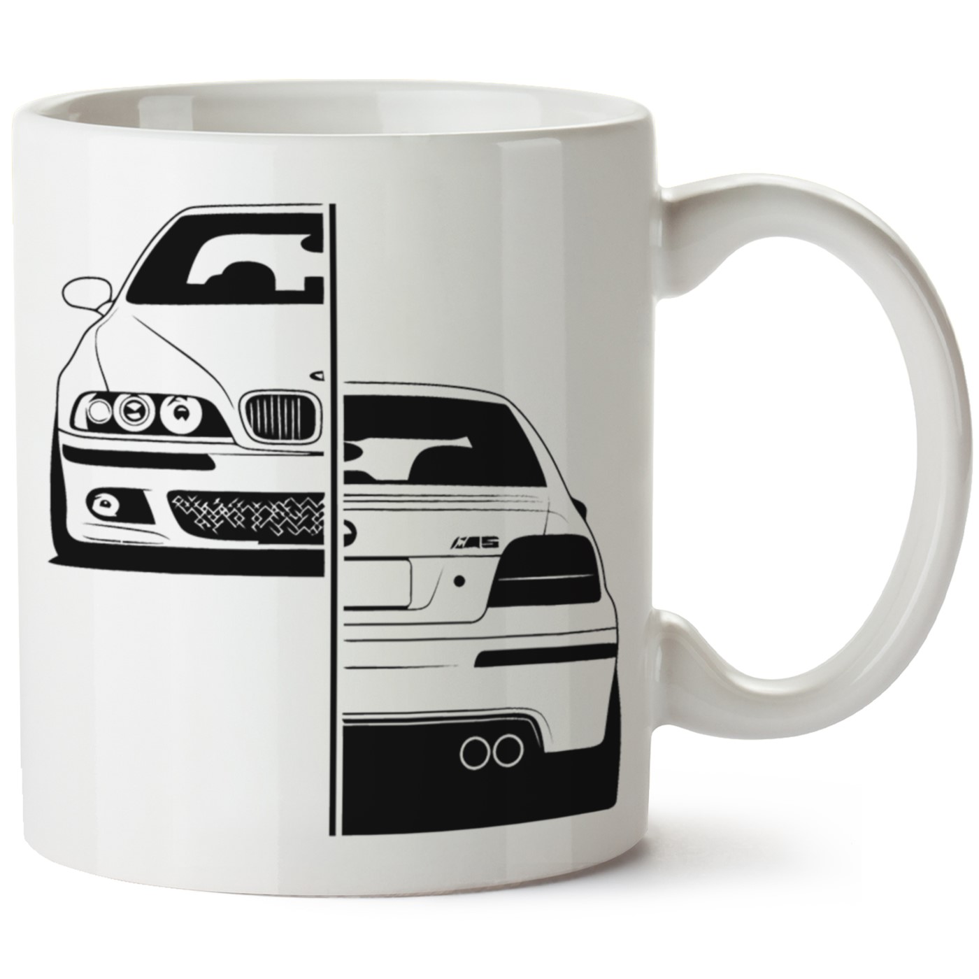 Bmw E39 Baskılı Porselen At Söndür Küllük