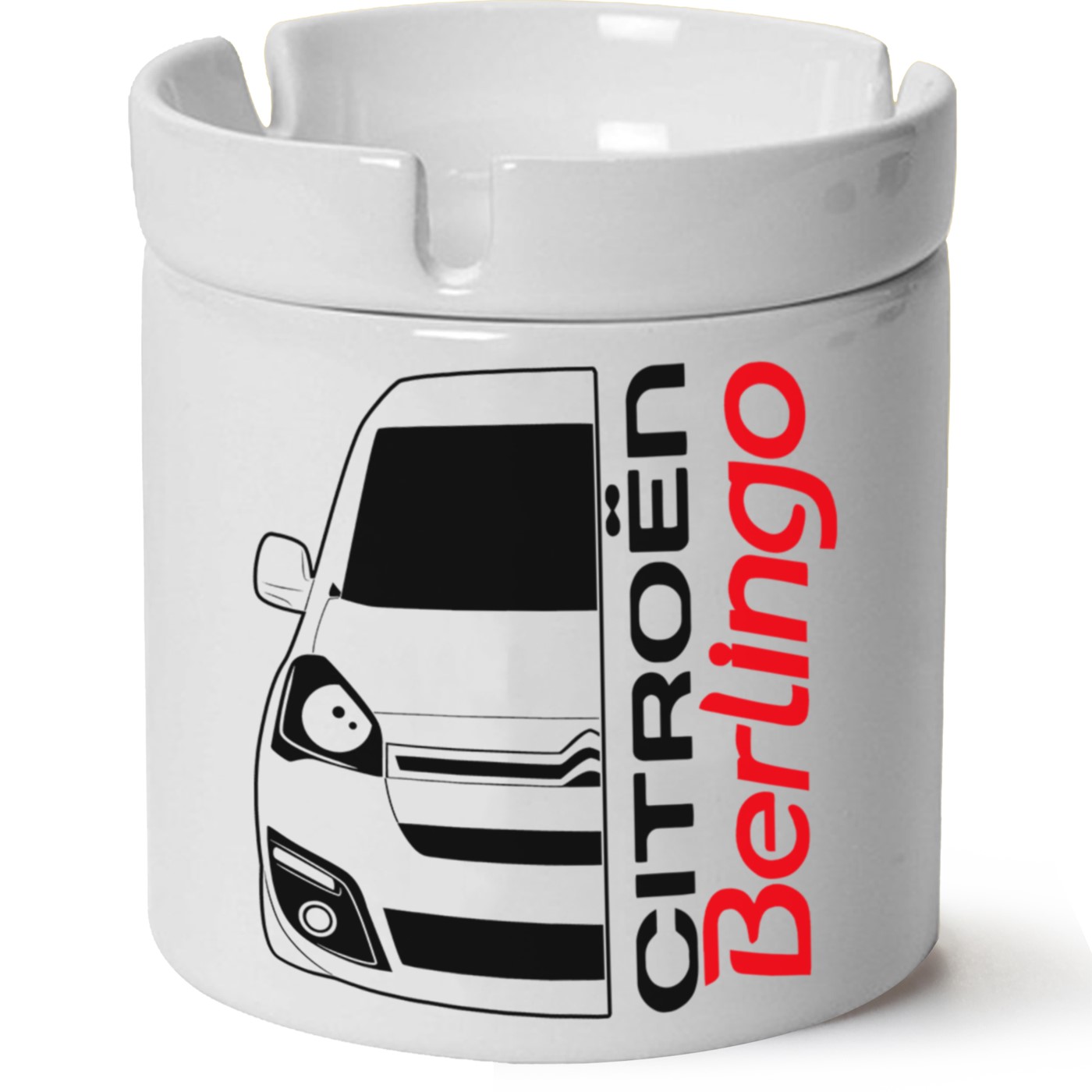 Citroen Berlingo Baskılı Porselen At Söndür Küllük