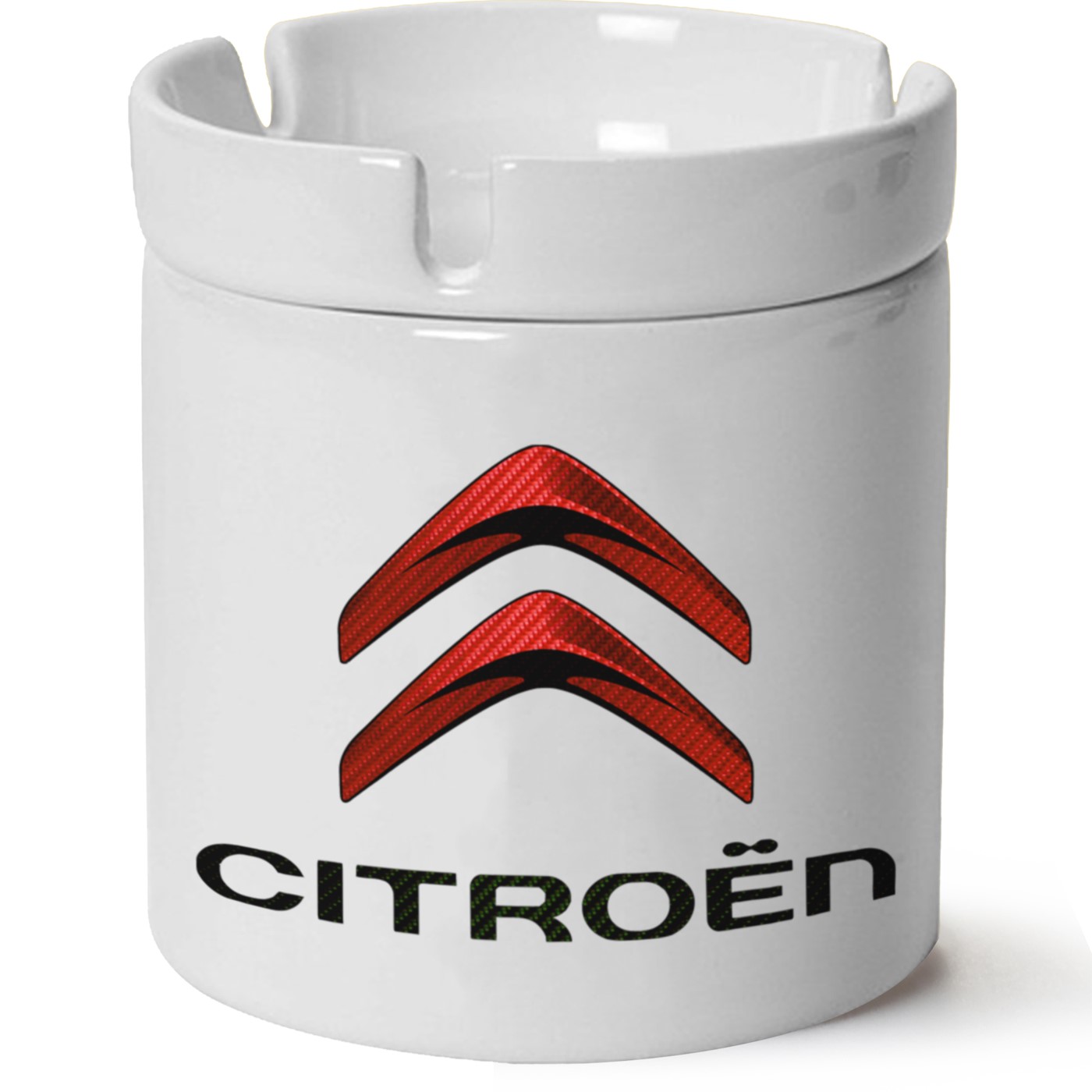 Citroen Logo Baskılı Porselen At Söndür Küllük