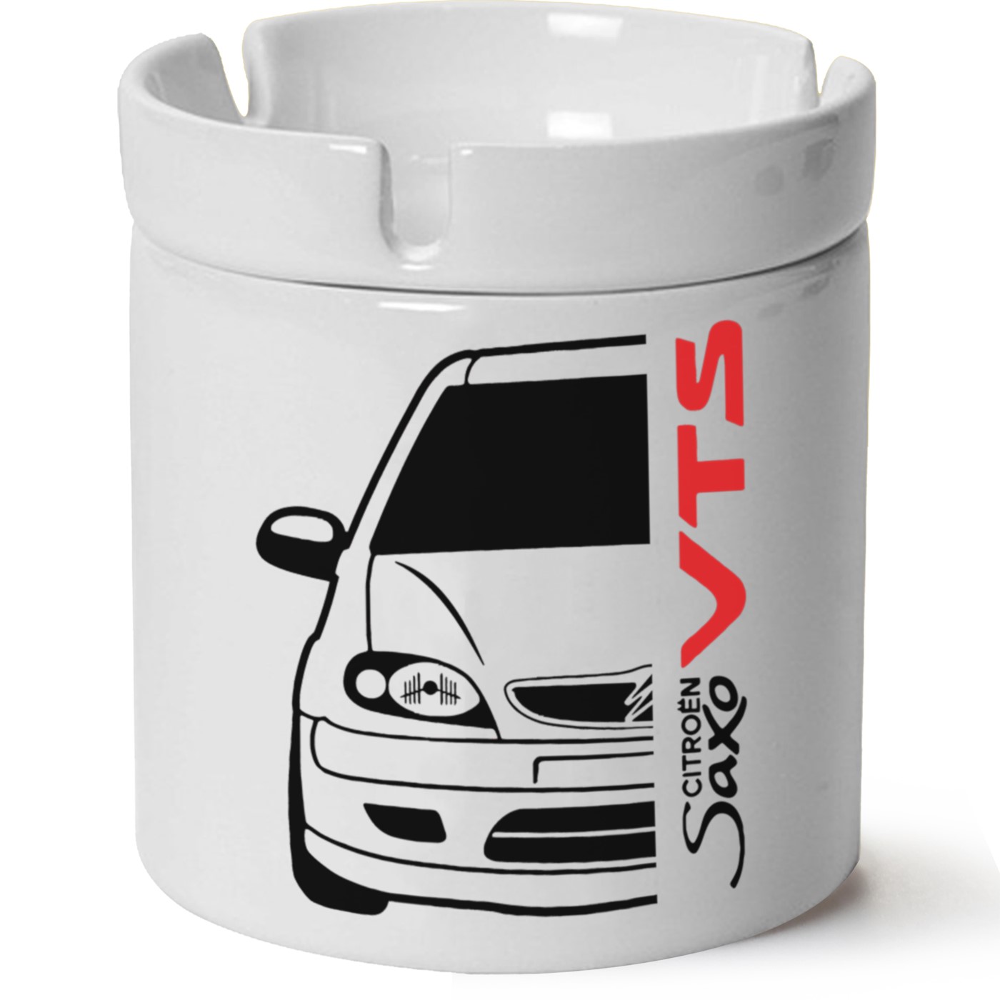 Citroen Saxo Baskılı Porselen At Söndür Küllük