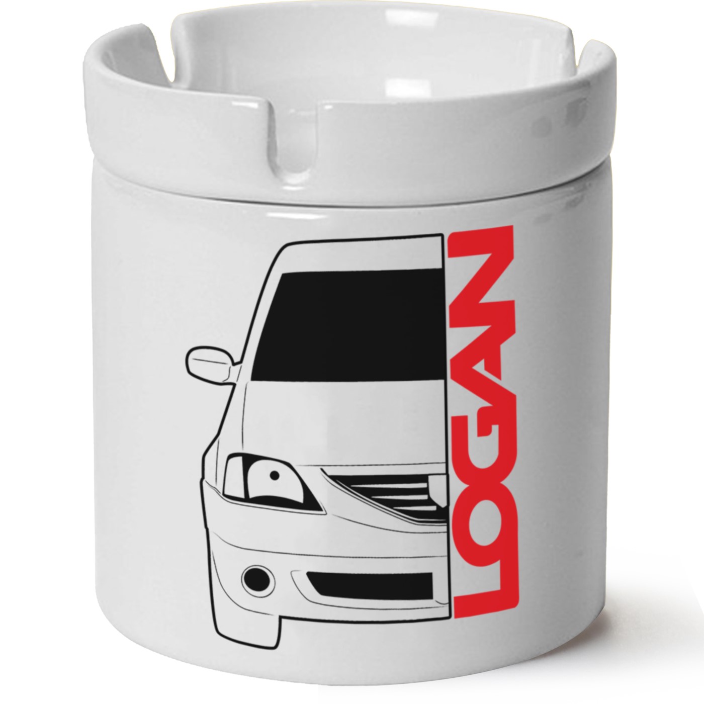 Dacia Logan Baskılı Porselen Kupa Bardak