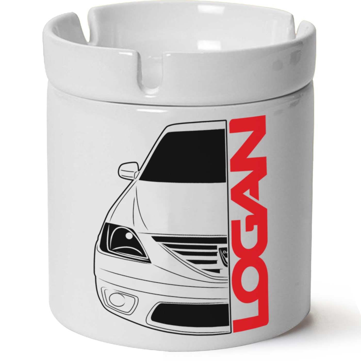 Dacia Logan Baskılı Porselen Kupa Bardak