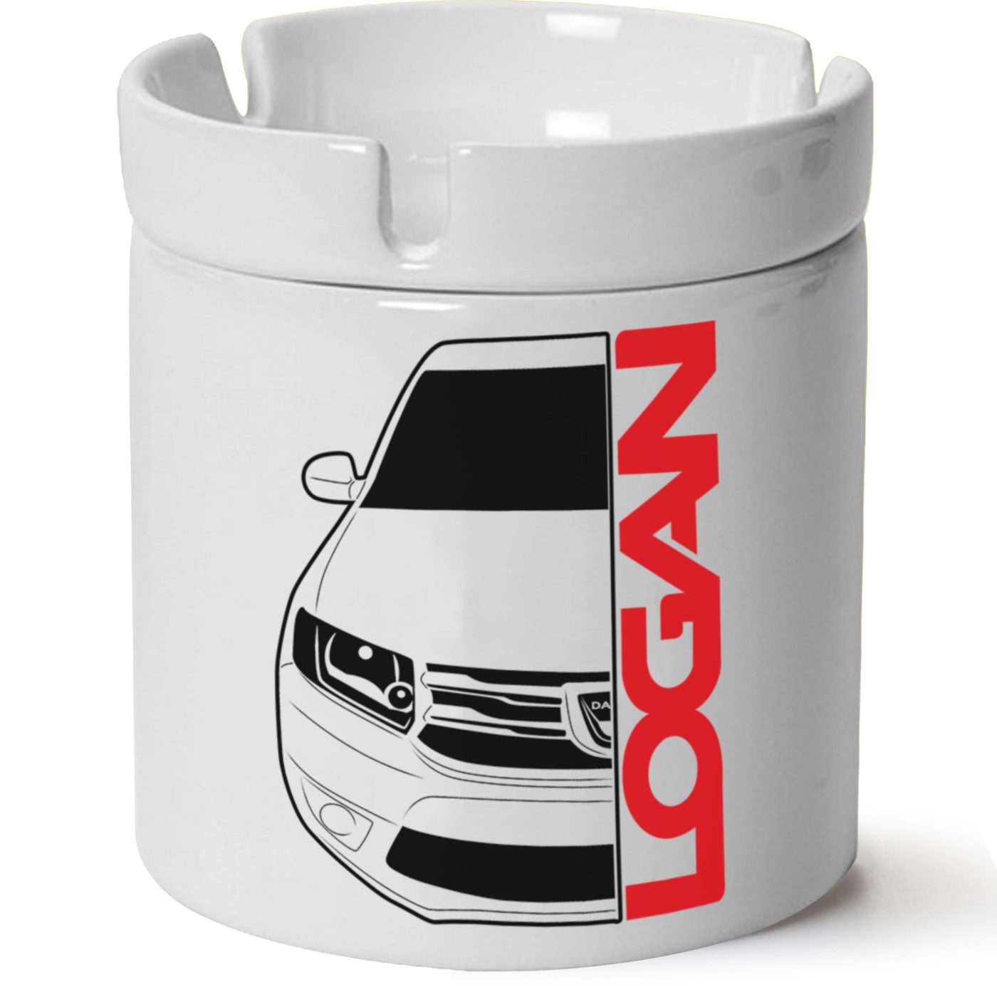 Dacia Logan Baskılı Porselen Kupa Bardak