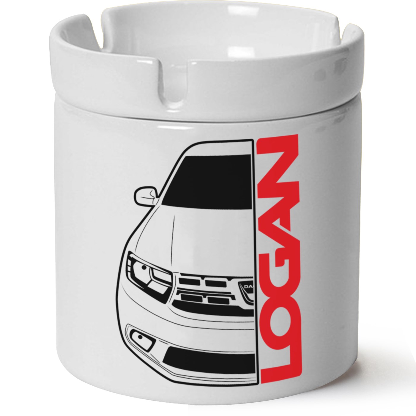 Dacia Logan Baskılı Porselen Kupa Bardak