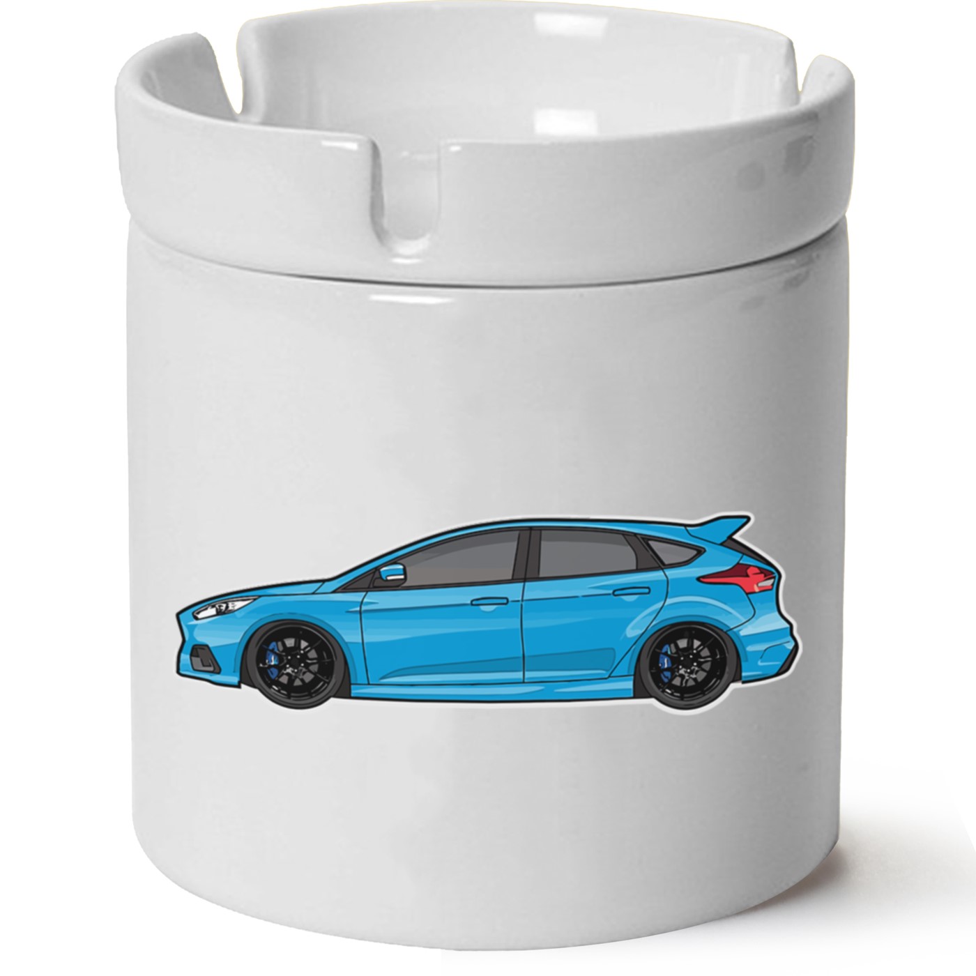 Ford Focus Mk3 Baskılı Porselen At Söndü Küllük