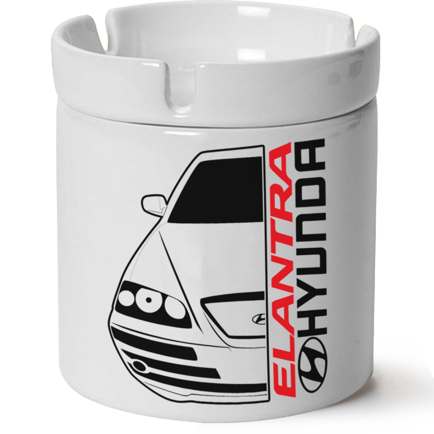 Hyundai Elentra Baskılı Porselen At Söndür Küllük