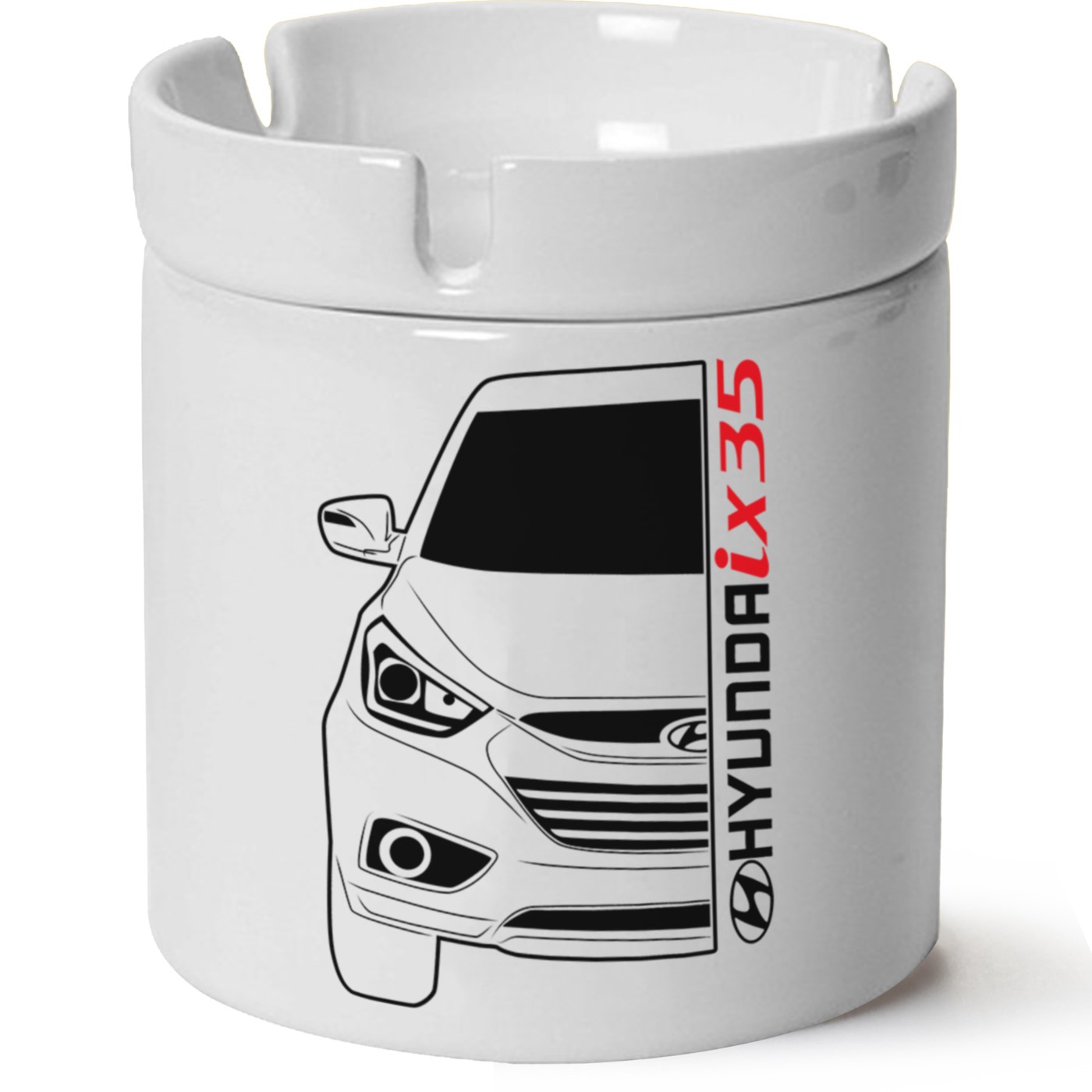 Hyundai ix35 Baskılı Porselen At Söndür Küllük